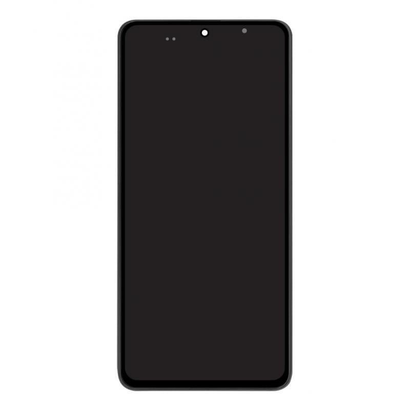 Samsung Galaxy A51 A515F Display und Touchscreen-Digitizer mit Rahmen Black Soft-OLED