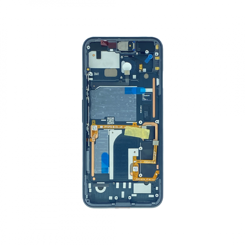 Soft-OLED Display für Google Pixel 4 mit Rahmen Schwarz – Bild 3