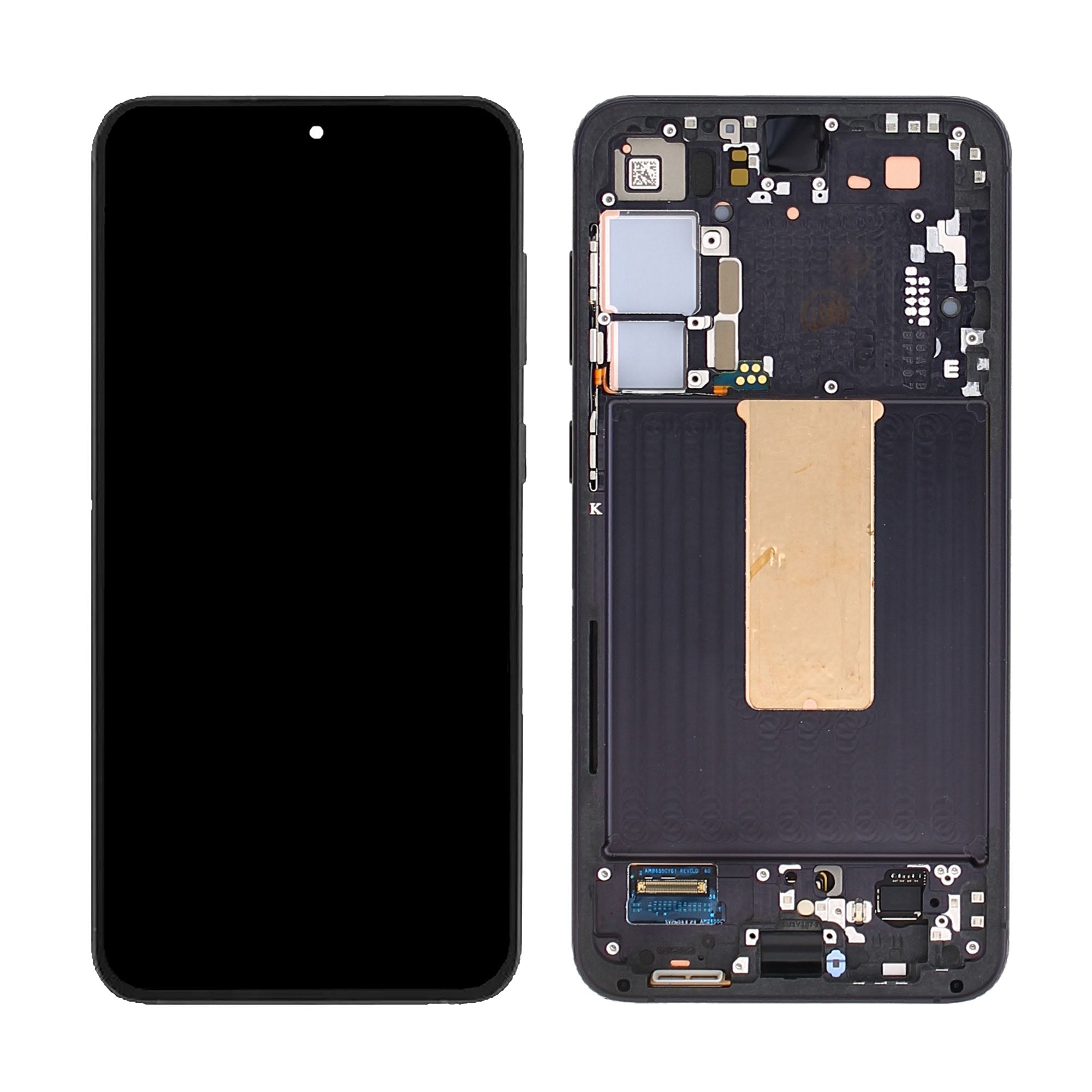 Samsung Galaxy S23 Plus S916B Original Service Pack Display Rahmen Phantom Black – Bild 5
