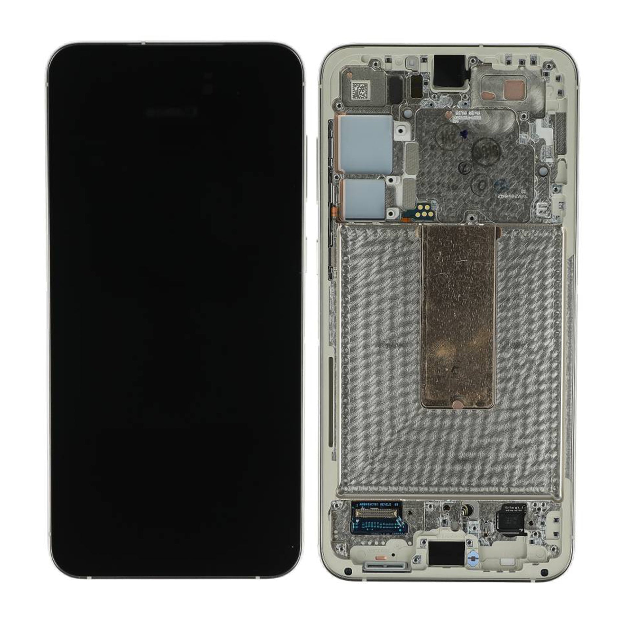 Samsung Original Service Pack Display Galaxy S23 Plus S916B mit Rahmen Cream – Bild 4