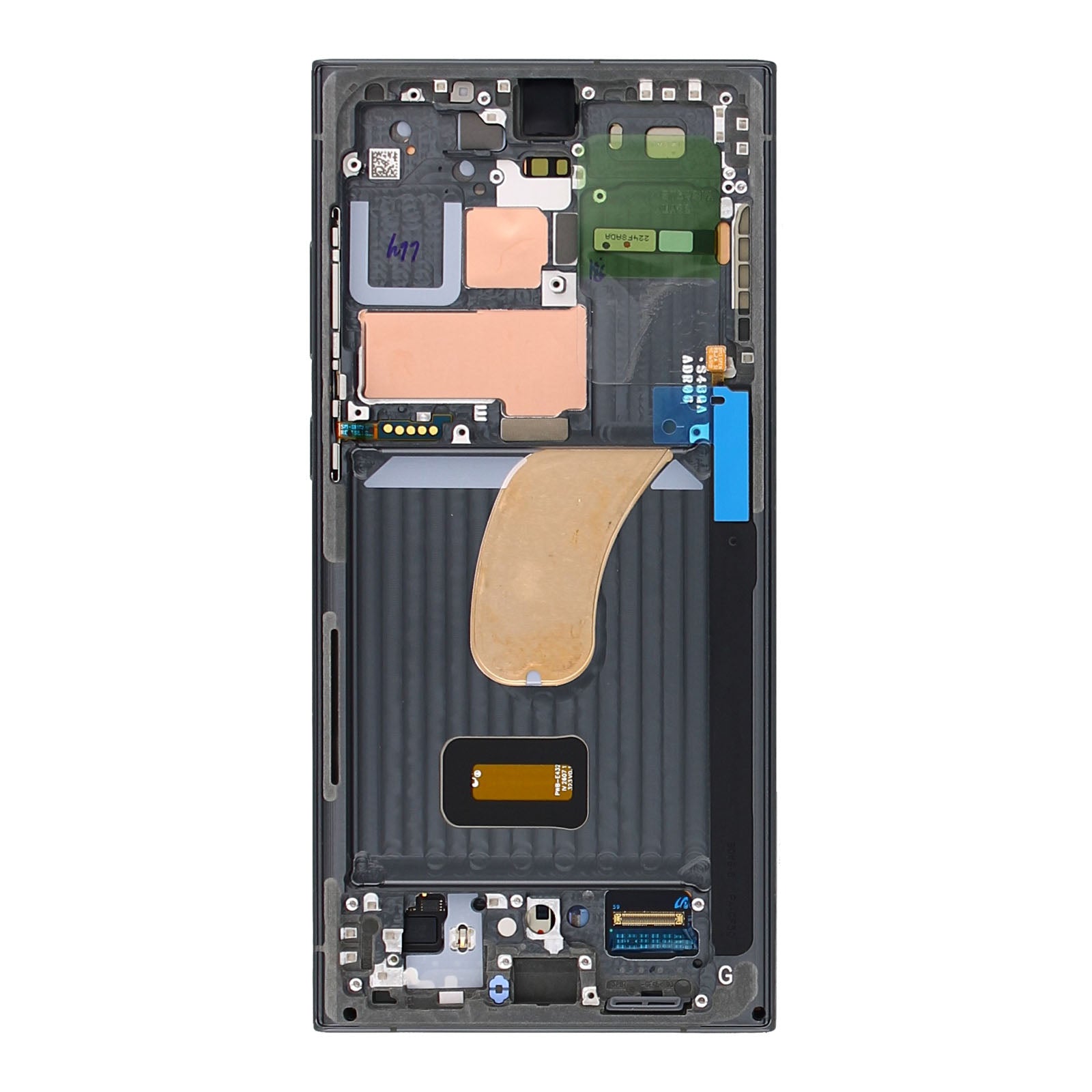 Samsung Original Service Pack Display Galaxy S23 Ultra S918B mit Rahmen Green – Bild 3