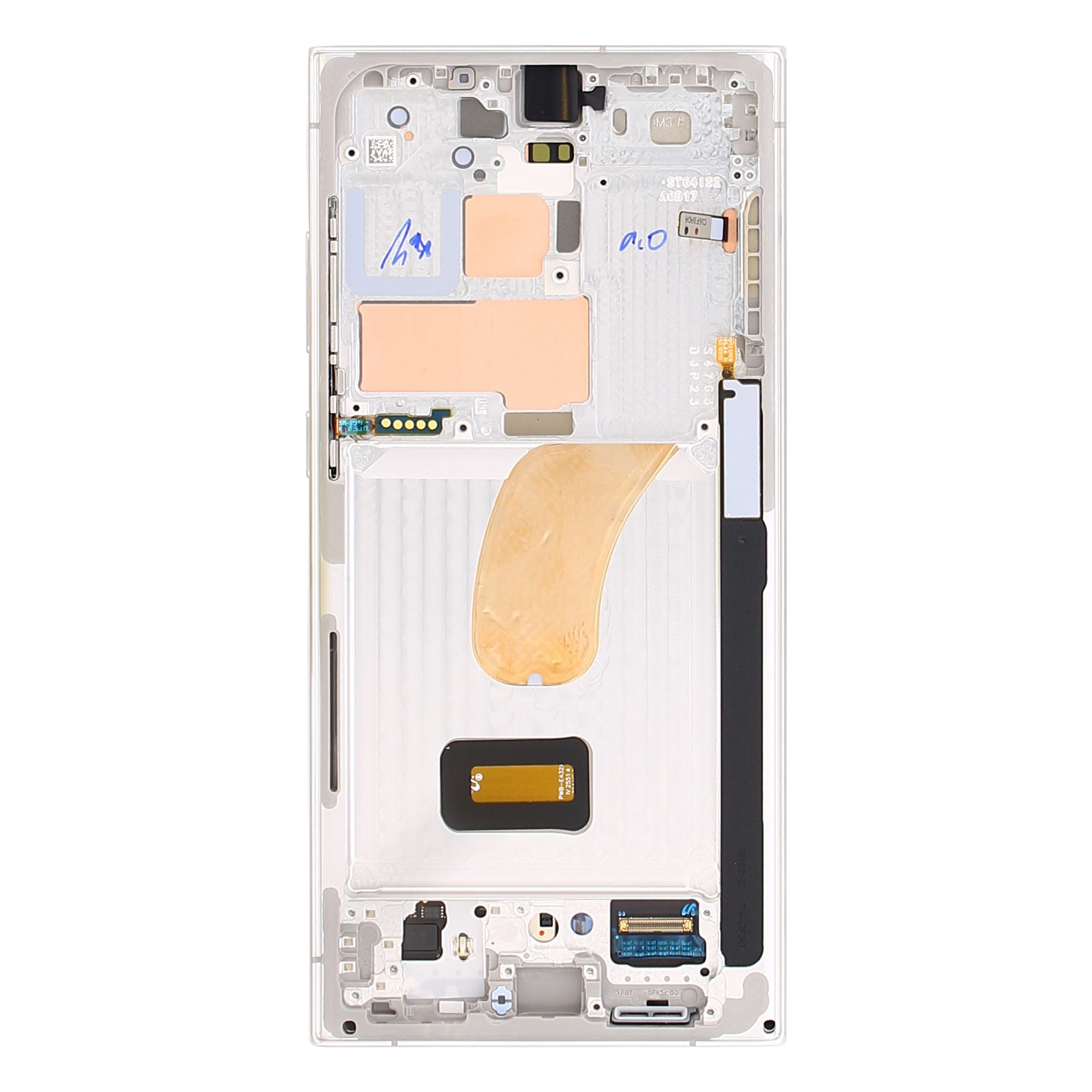 Samsung Galaxy S23 Ultra S918B Original Servicepack Display Rahmen Lime/Sky Blue – Bild 3