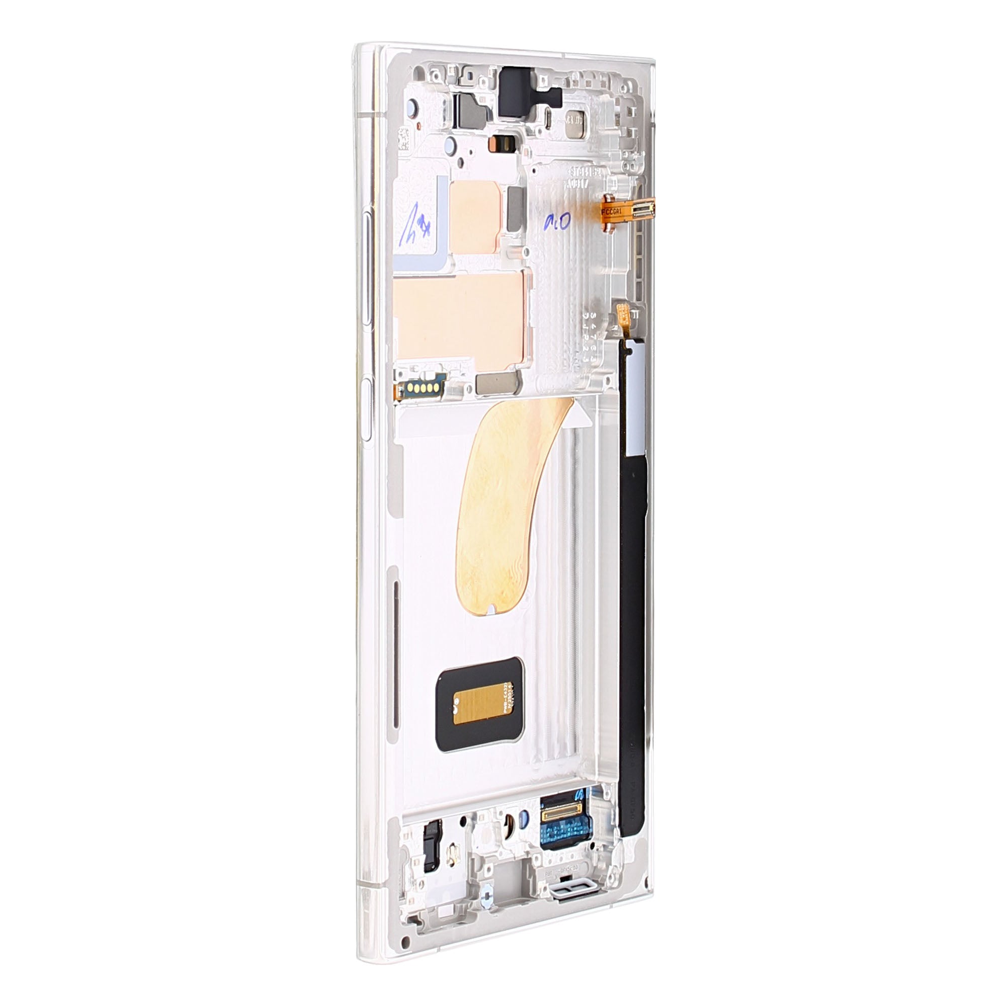 Samsung Galaxy S23 Ultra S918B Original Servicepack Display Rahmen Lime/Sky Blue – Bild 4