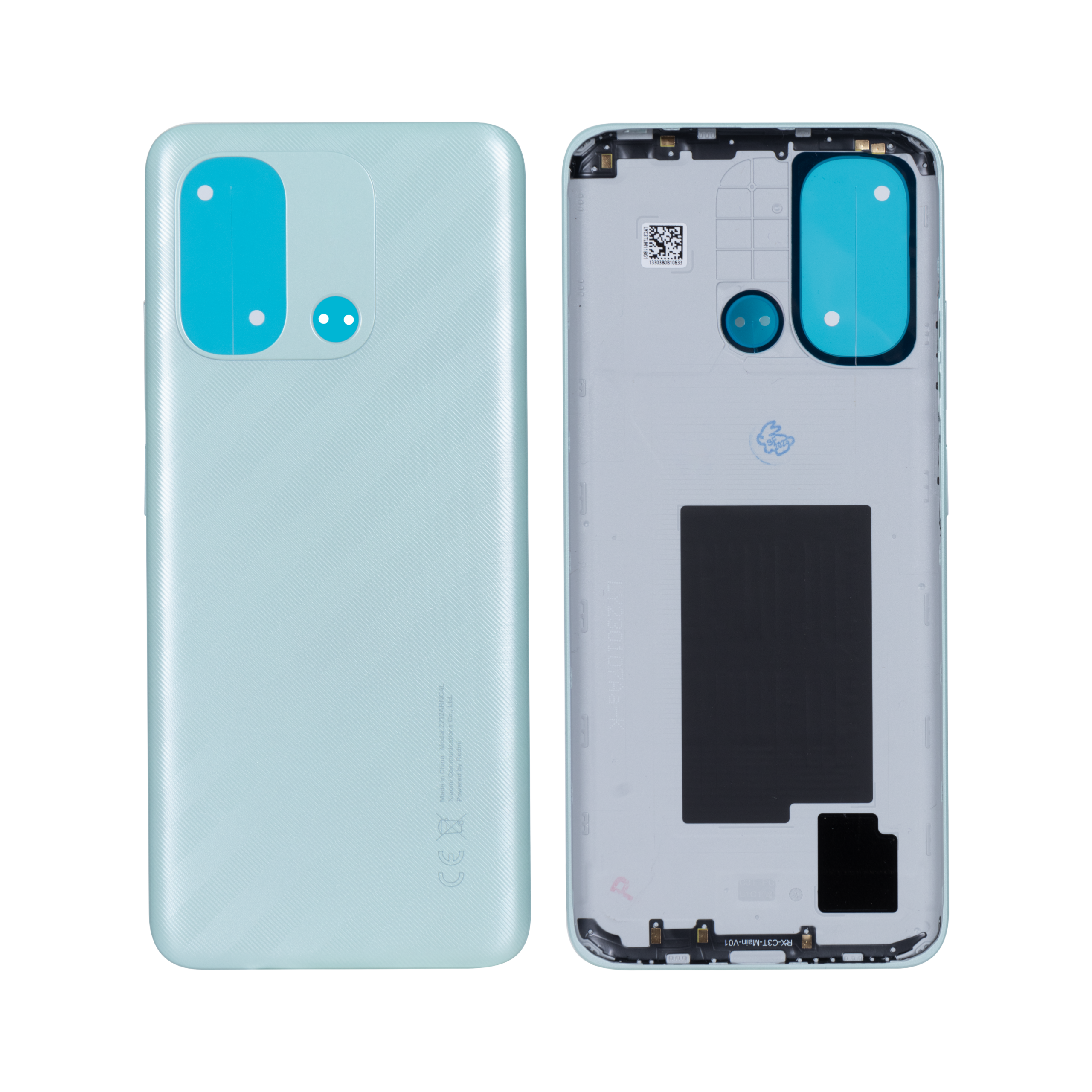 OEM Backcover für Xiaomi Redmi 12C ohne Kameraglas Farbe wählbar – Bild 7
