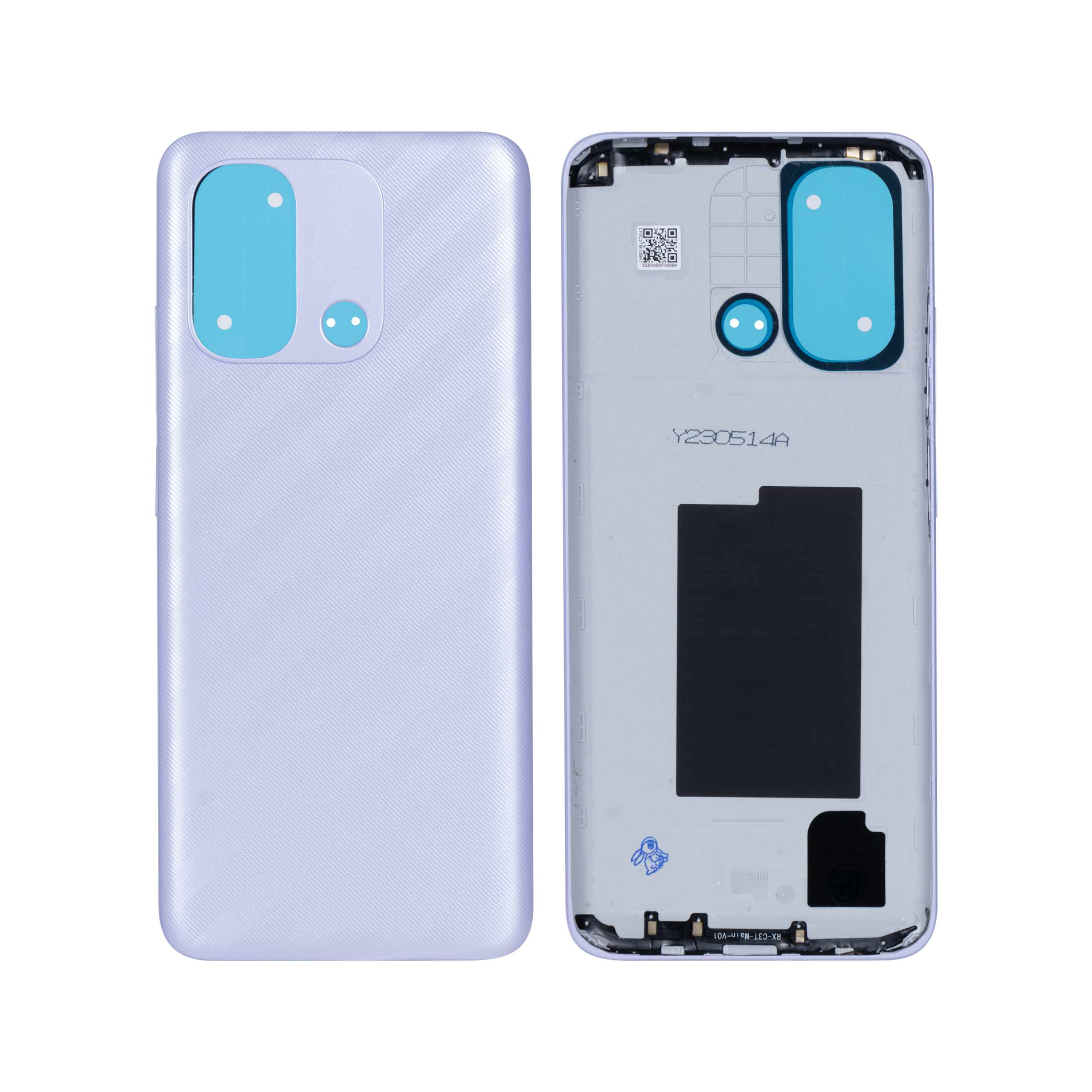 OEM Backcover für Xiaomi Redmi 12C ohne Kameraglas Farbe wählbar – Bild 4
