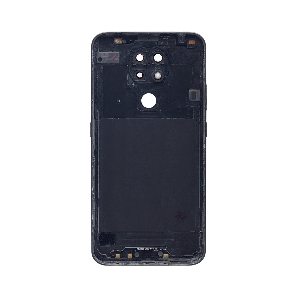 Nokia 3.4 Akkudeckel mit Linse Charcoal OEM – Bild 2