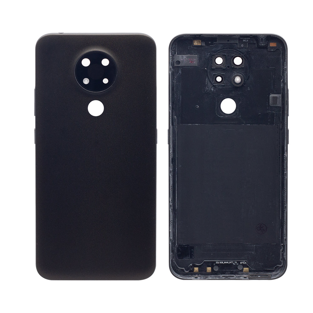 Nokia 3.4 Akkudeckel mit Linse Charcoal OEM – Bild 3