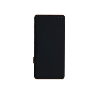 Samsung Galaxy S10 Plus G975F Display und Touchscreen-Digitizer mit Rahmen Ceramic White Service Pack