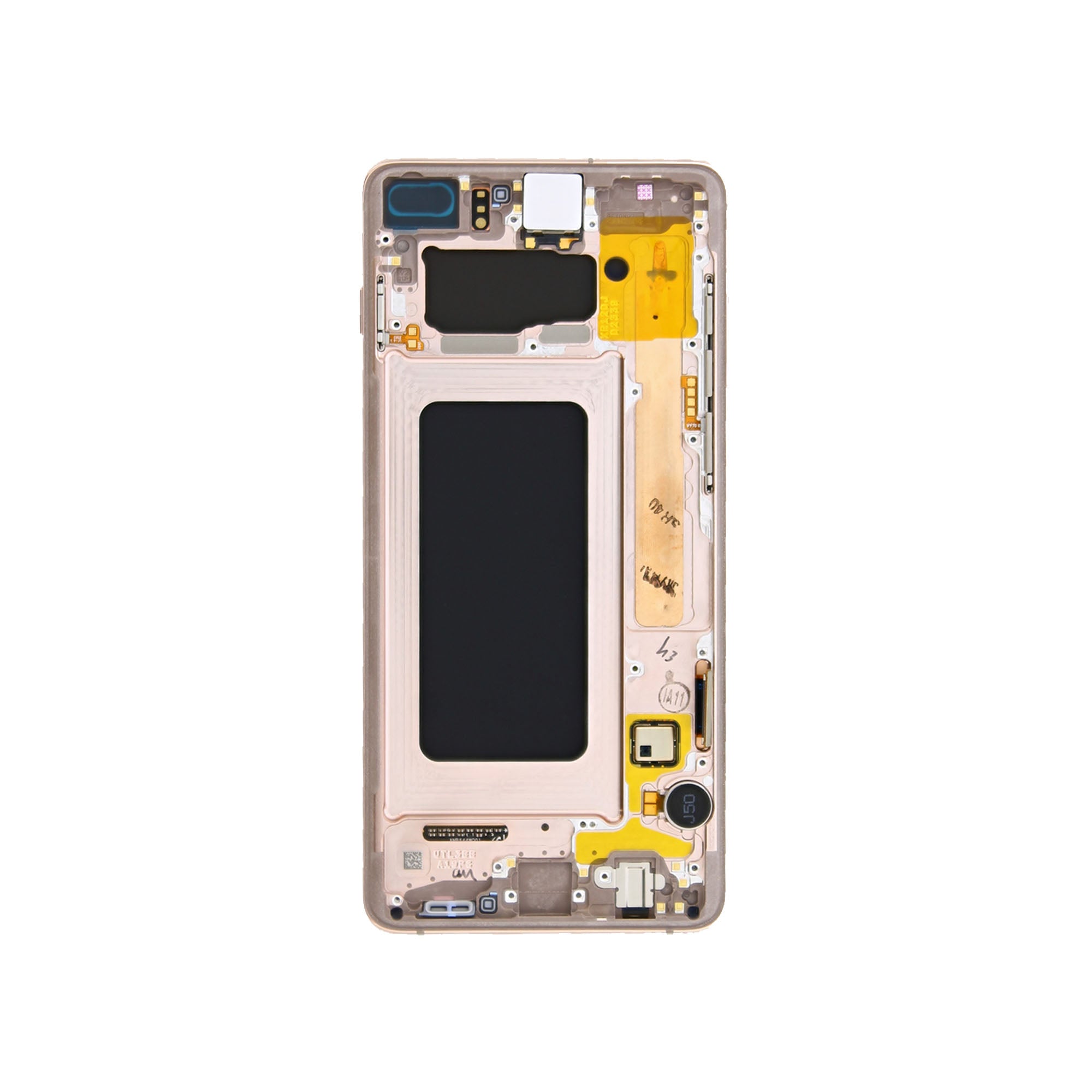 Samsung Galaxy S10 Plus G975F Display und Touchscreen-Digitizer mit Rahmen Ceramic White Service Pack – Bild 2