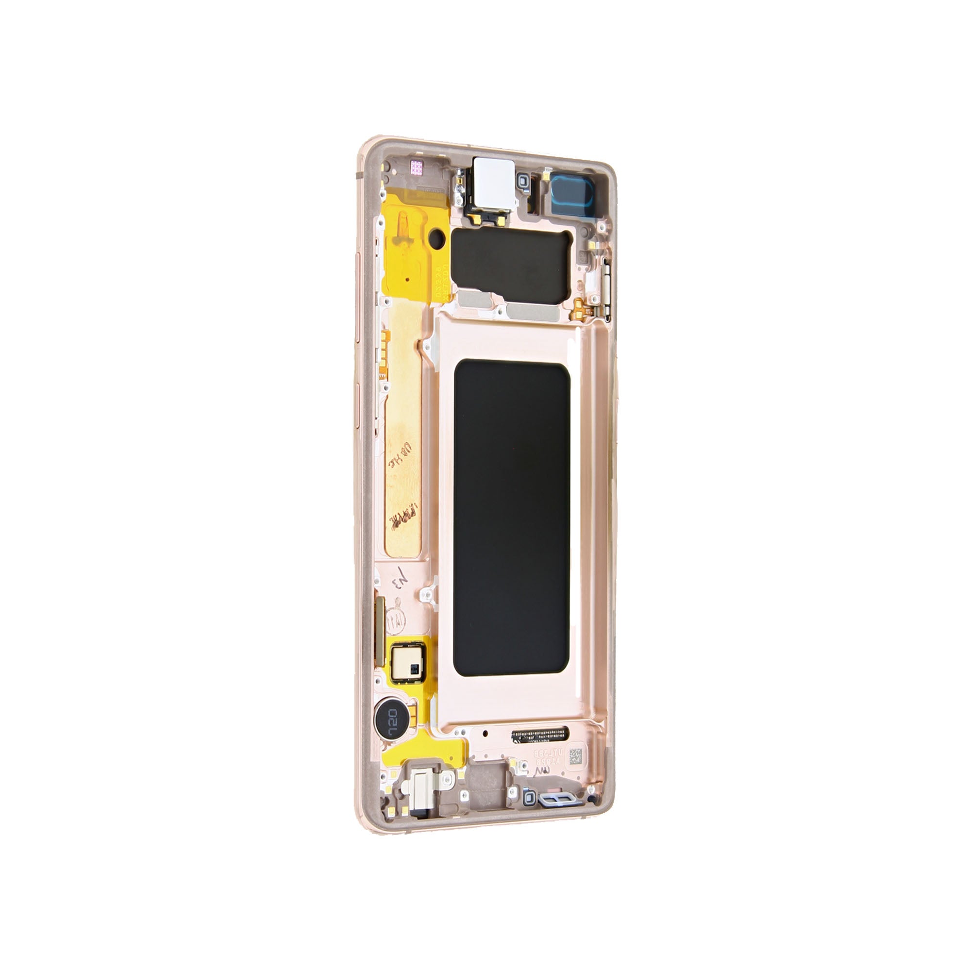 Samsung Galaxy S10 Plus G975F Display und Touchscreen-Digitizer mit Rahmen Ceramic White Service Pack – Bild 3