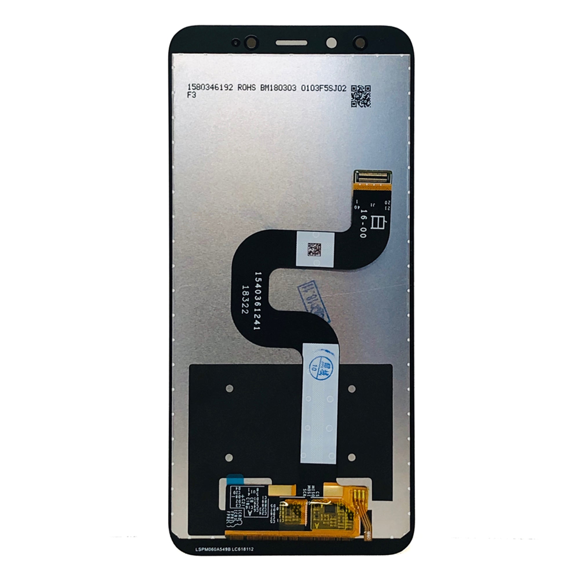 Xiaomi Mi A2 Display und Touchscreen-Digitizer ohne Rahmen Black OEM – Bild 3