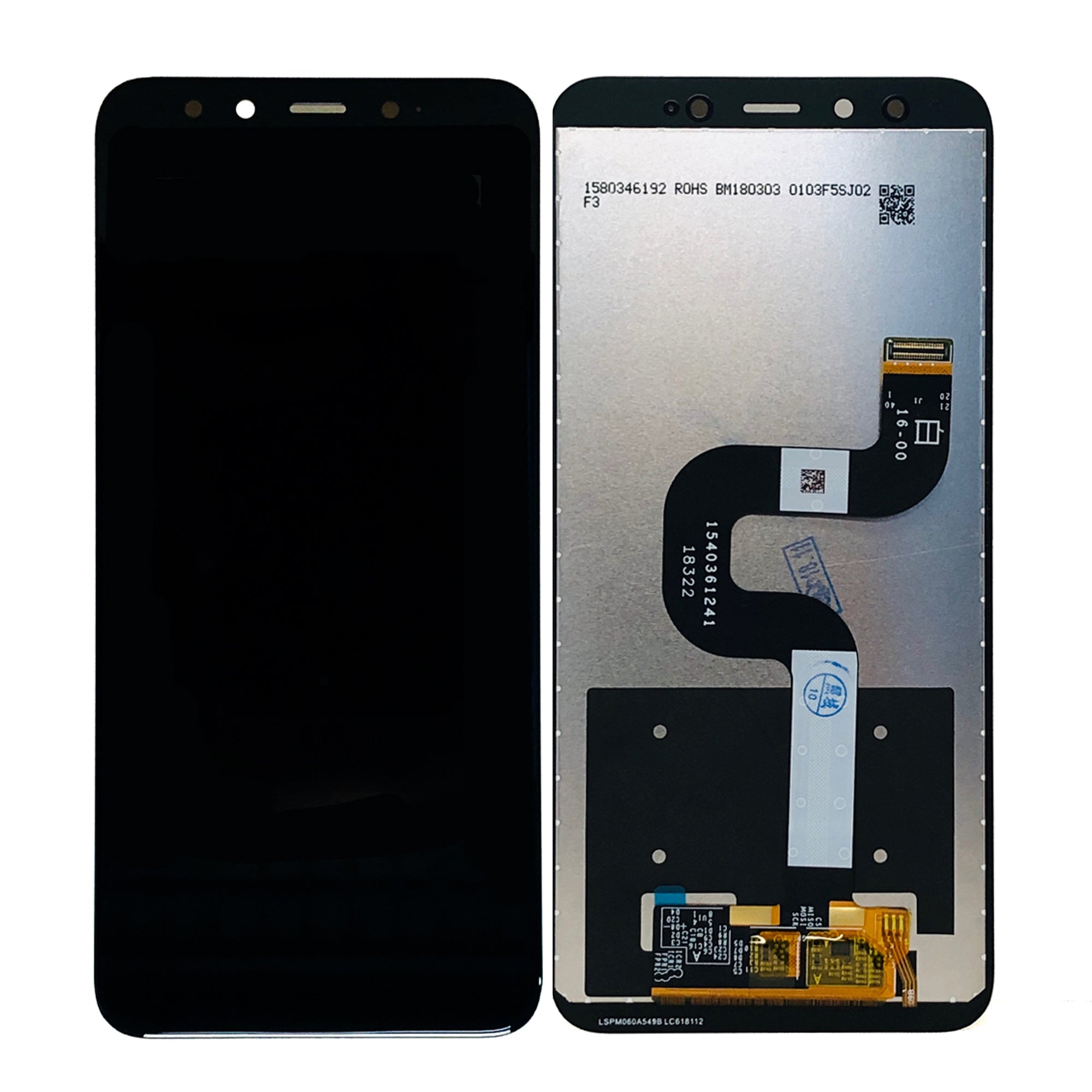 Xiaomi Mi A2 Display und Touchscreen-Digitizer ohne Rahmen Black OEM – Bild 4