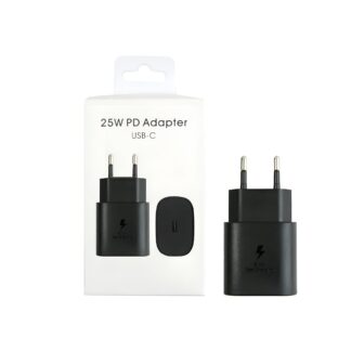Samsung PD Adapter EP-TA800NW USB-C 25W Black Verkaufsverpackung