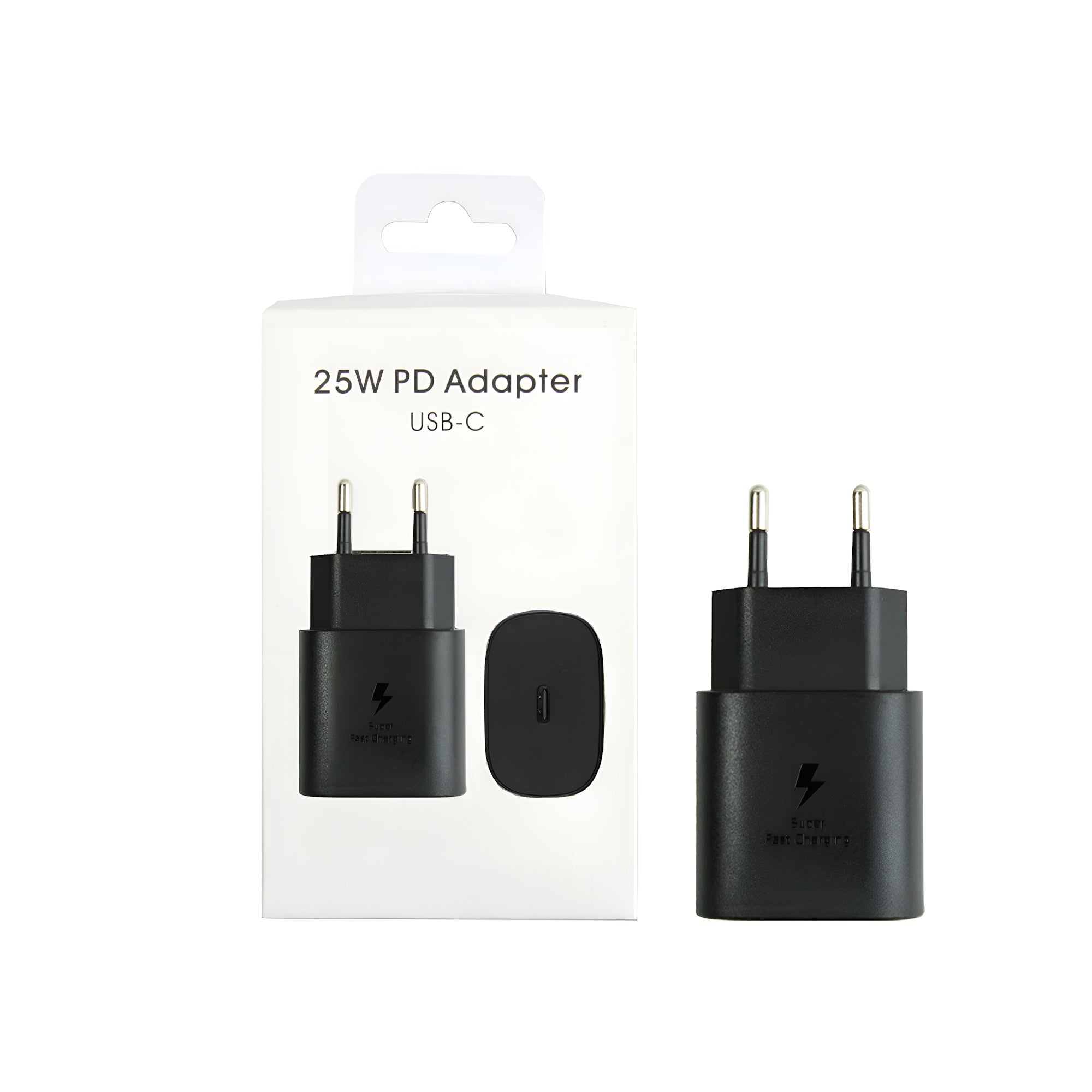 Samsung PD Adapter EP-TA800NW USB-C 25W Black Verkaufsverpackung