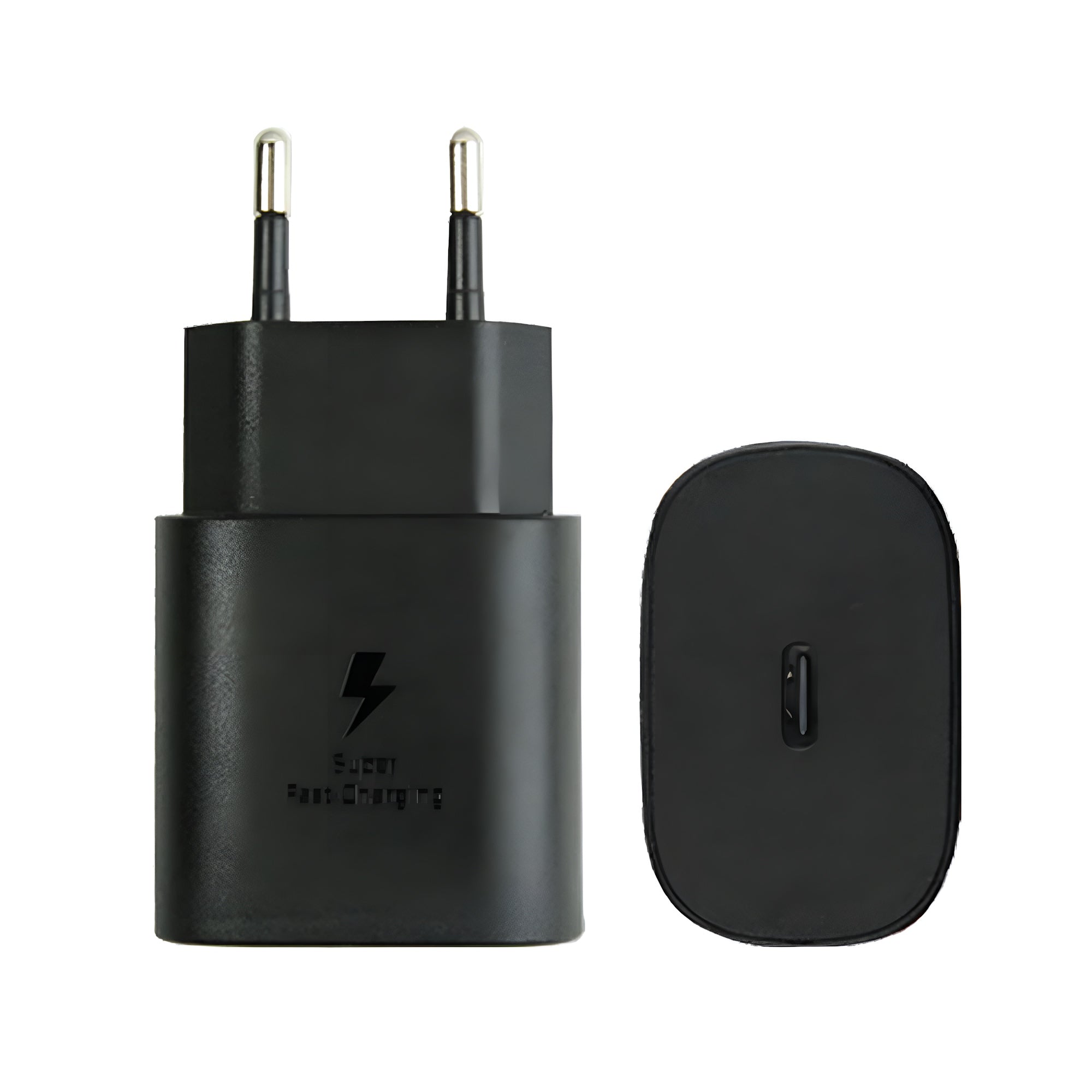 Samsung PD Adapter EP-TA800NW USB-C 25W Black Verkaufsverpackung – Bild 2