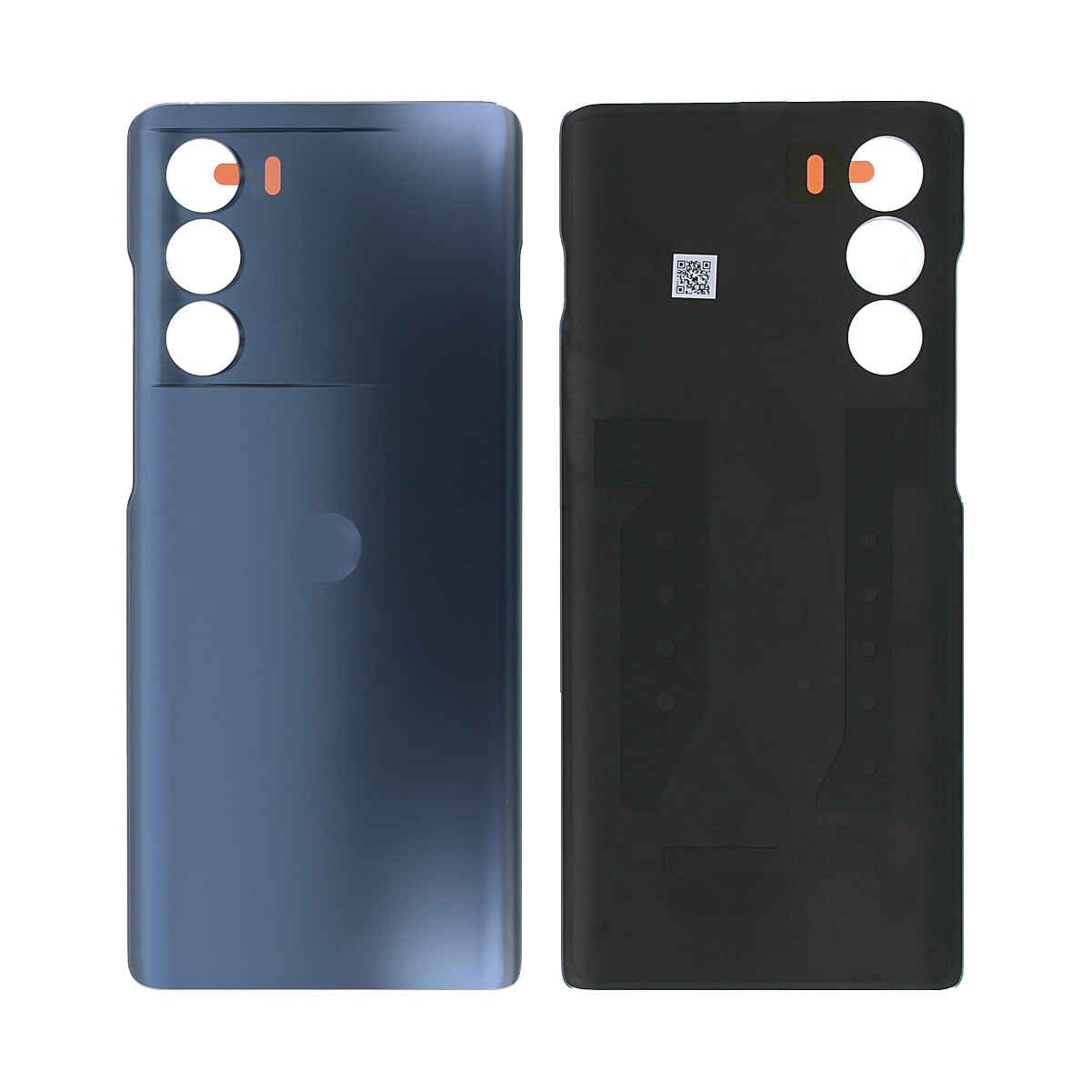 Motorola Moto G200 5G Akkudeckel ohne Linse Stellar Blue OEM – Bild 3