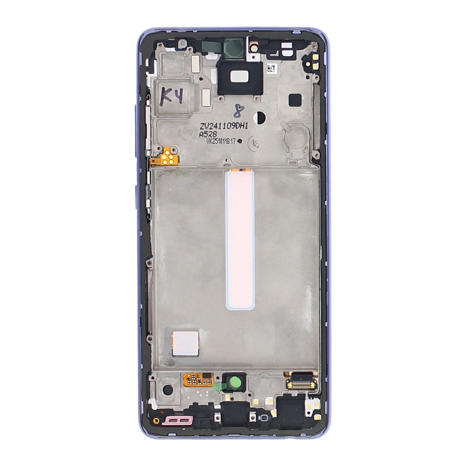Samsung Galaxy A52s 5G A528B Original Service Pack Display Rahmen Awesome Violet – Bild 3