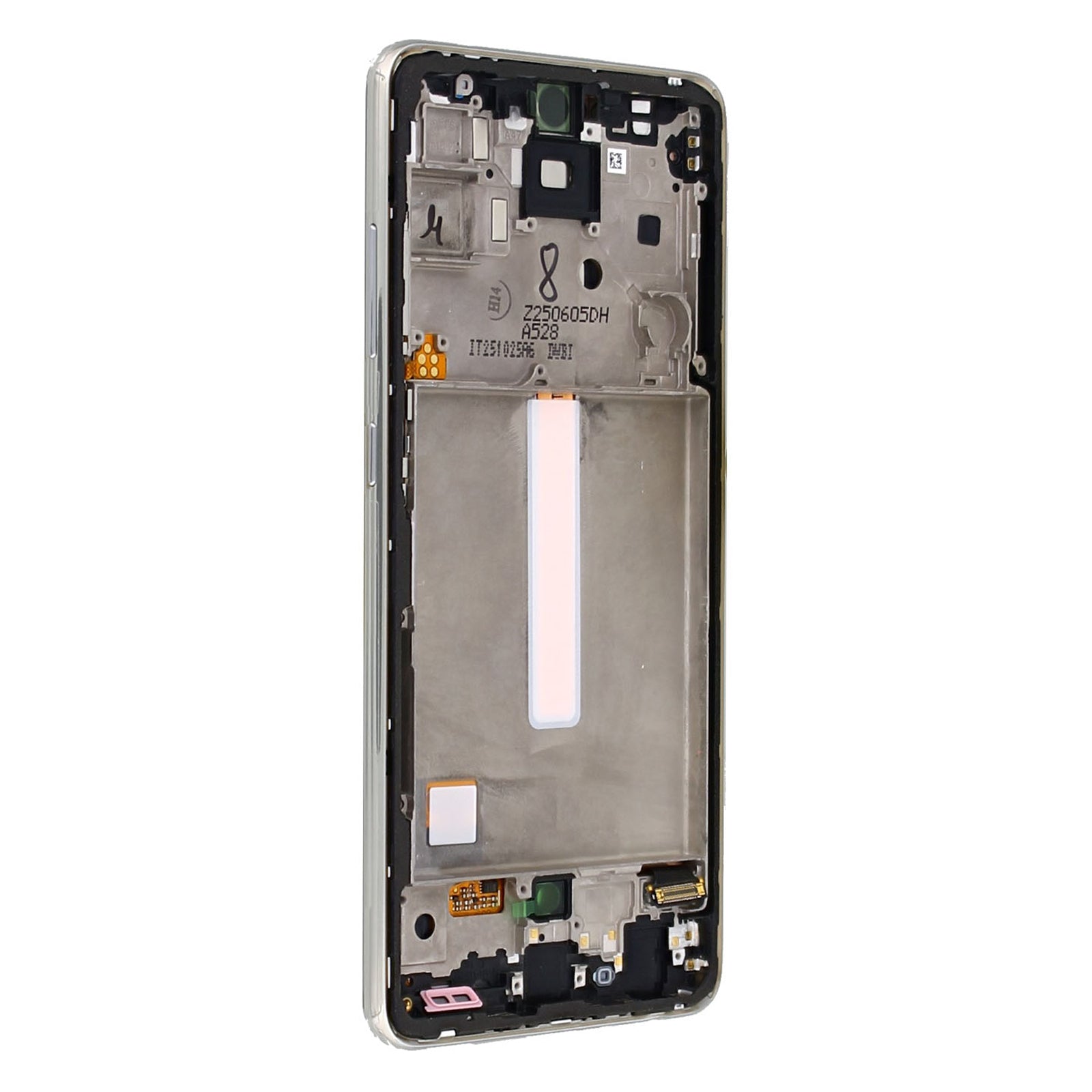 Samsung Galaxy A52s 5G A528B Display und Touchscreen-Digitizer mit Rahmen Awesome White Service Pack – Bild 4