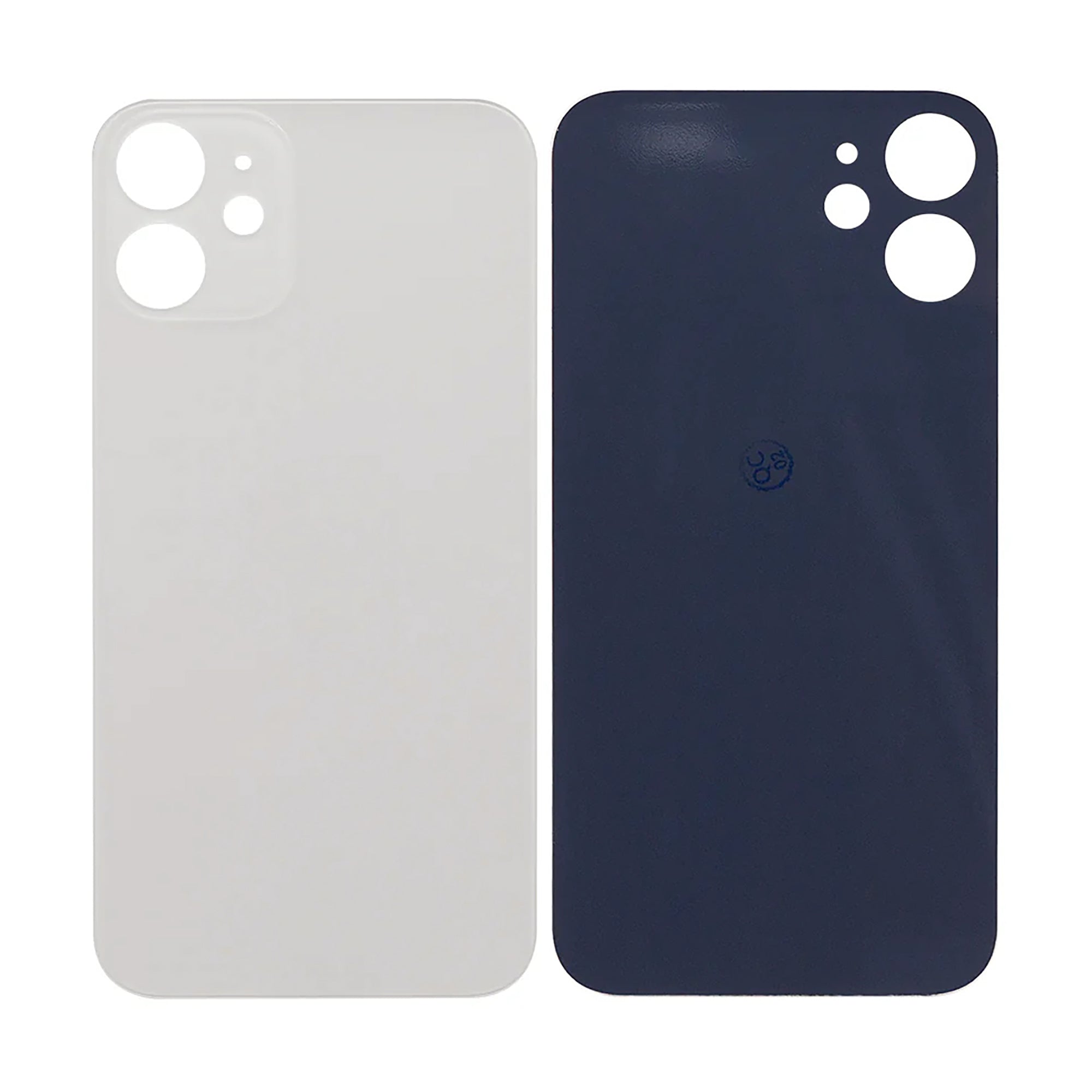 Für Apple iPhone 12 Mini kompatibel Rückglas mit großem Kamerarahmen, Farbe wählbar – Bild 13