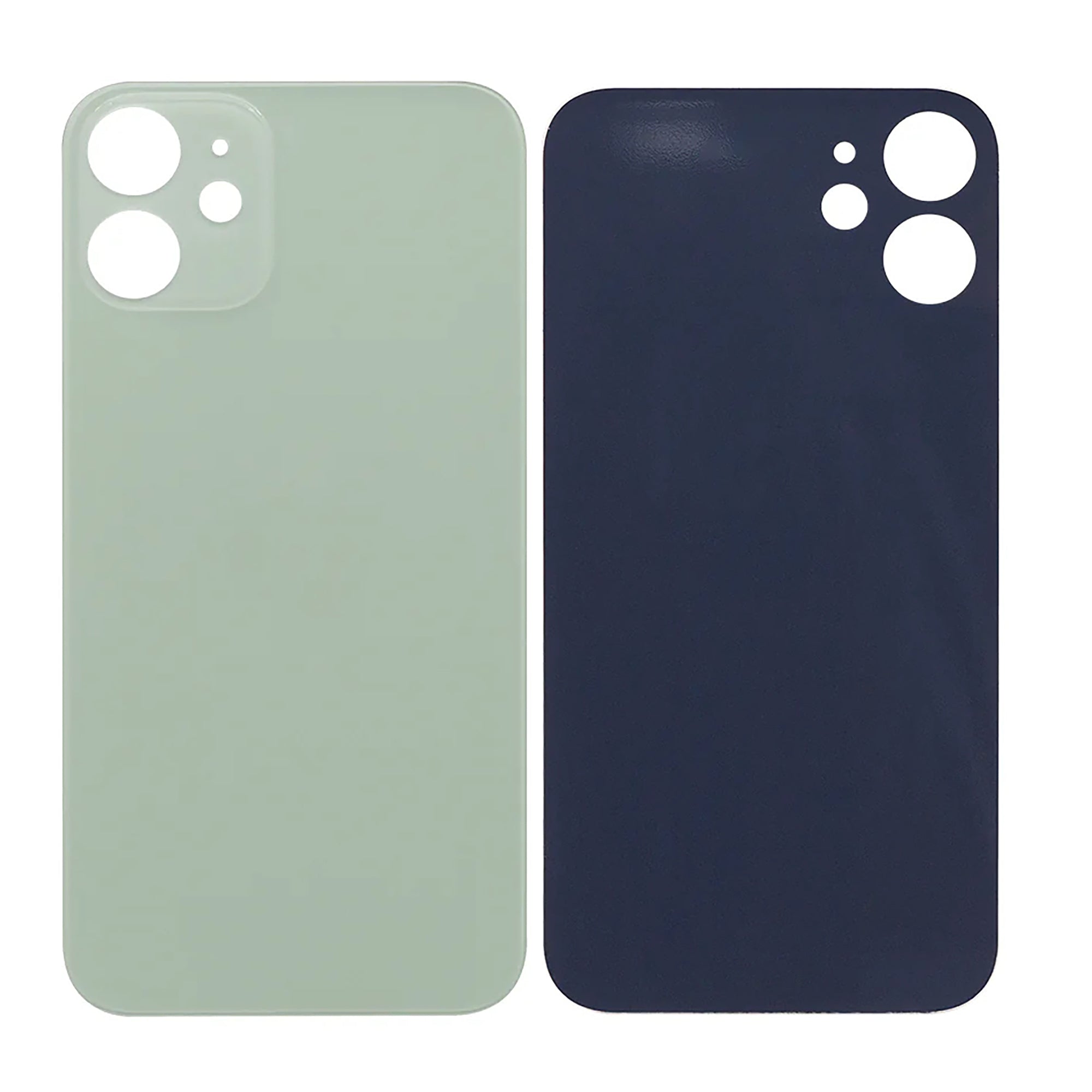 Für Apple iPhone 12 Mini kompatibel Rückglas mit großem Kamerarahmen, Farbe wählbar – Bild 9