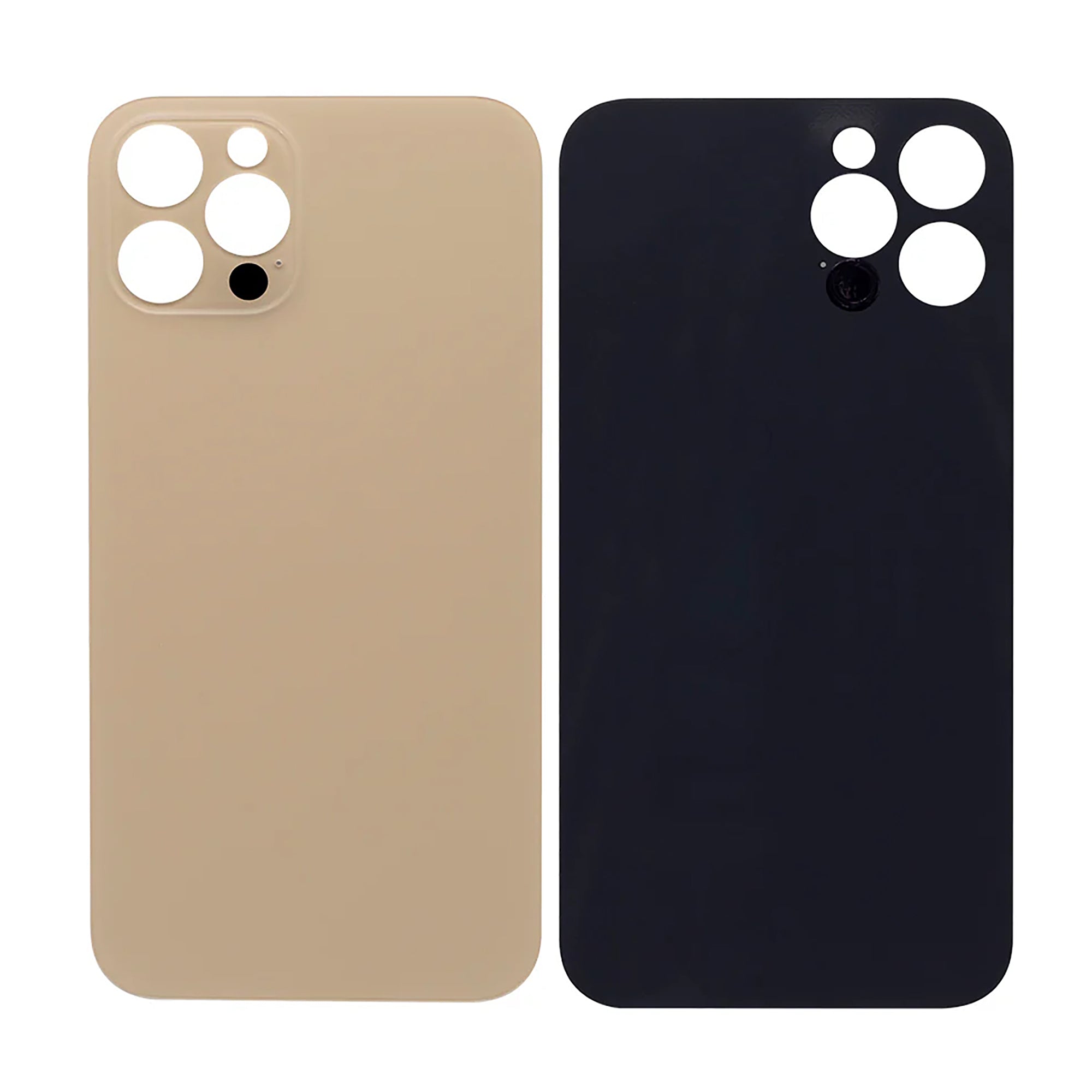 Für Apple iPhone 12 Pro kompatibel Rückglas mit großem Kamerarahmen, Farbe wählbar – Bild 10