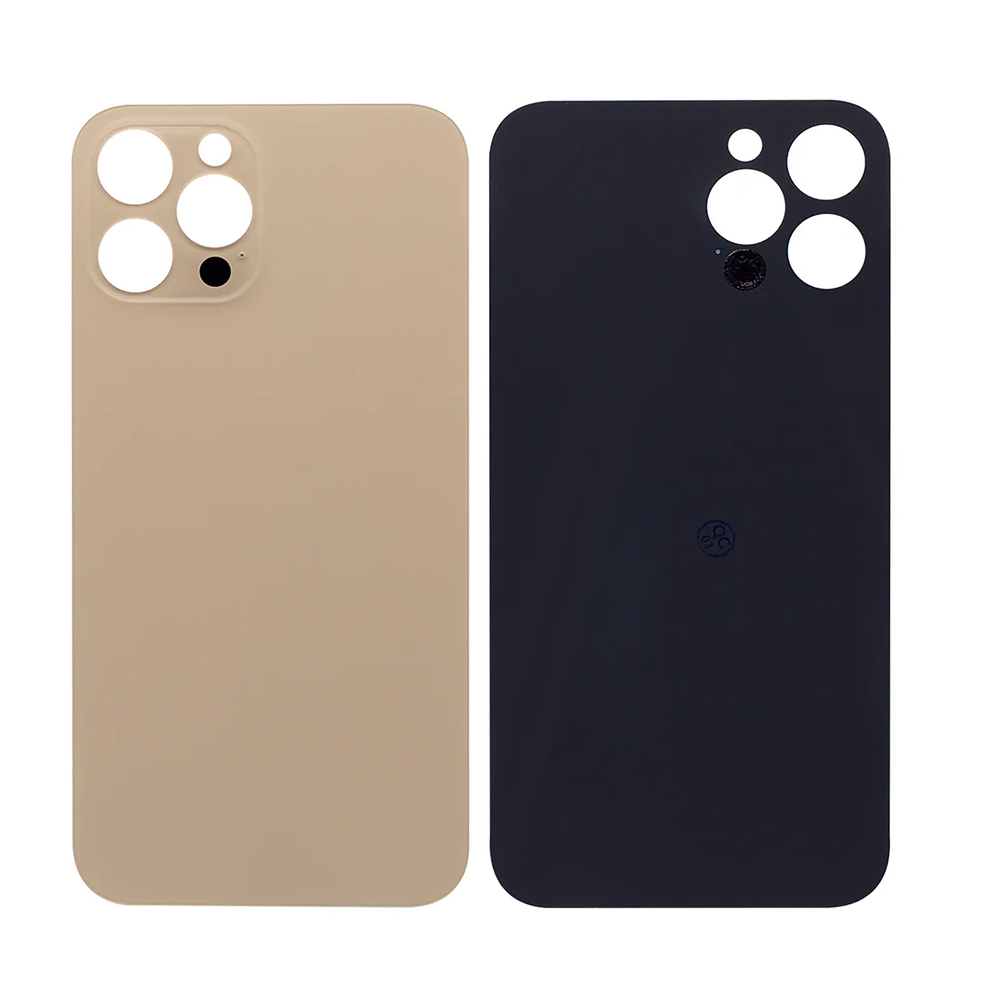 Für Apple iPhone 12 Pro Max kompatibel Rückglas mit großem Kamerarahmen, Farbe wählbar – Bild 8