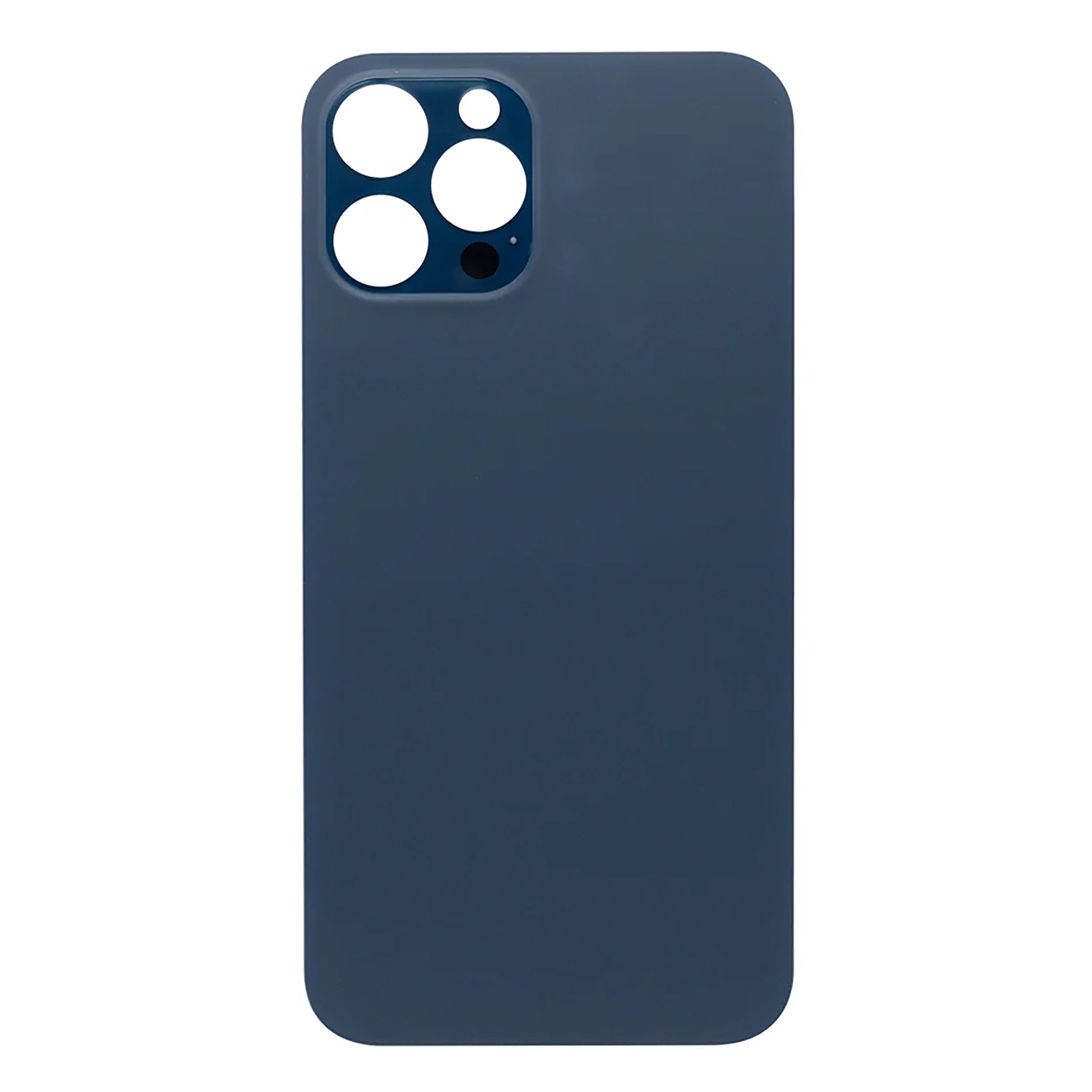 Für Apple iPhone 12 Pro Max kompatibel Rückglas mit großem Kamerarahmen, Farbe wählbar