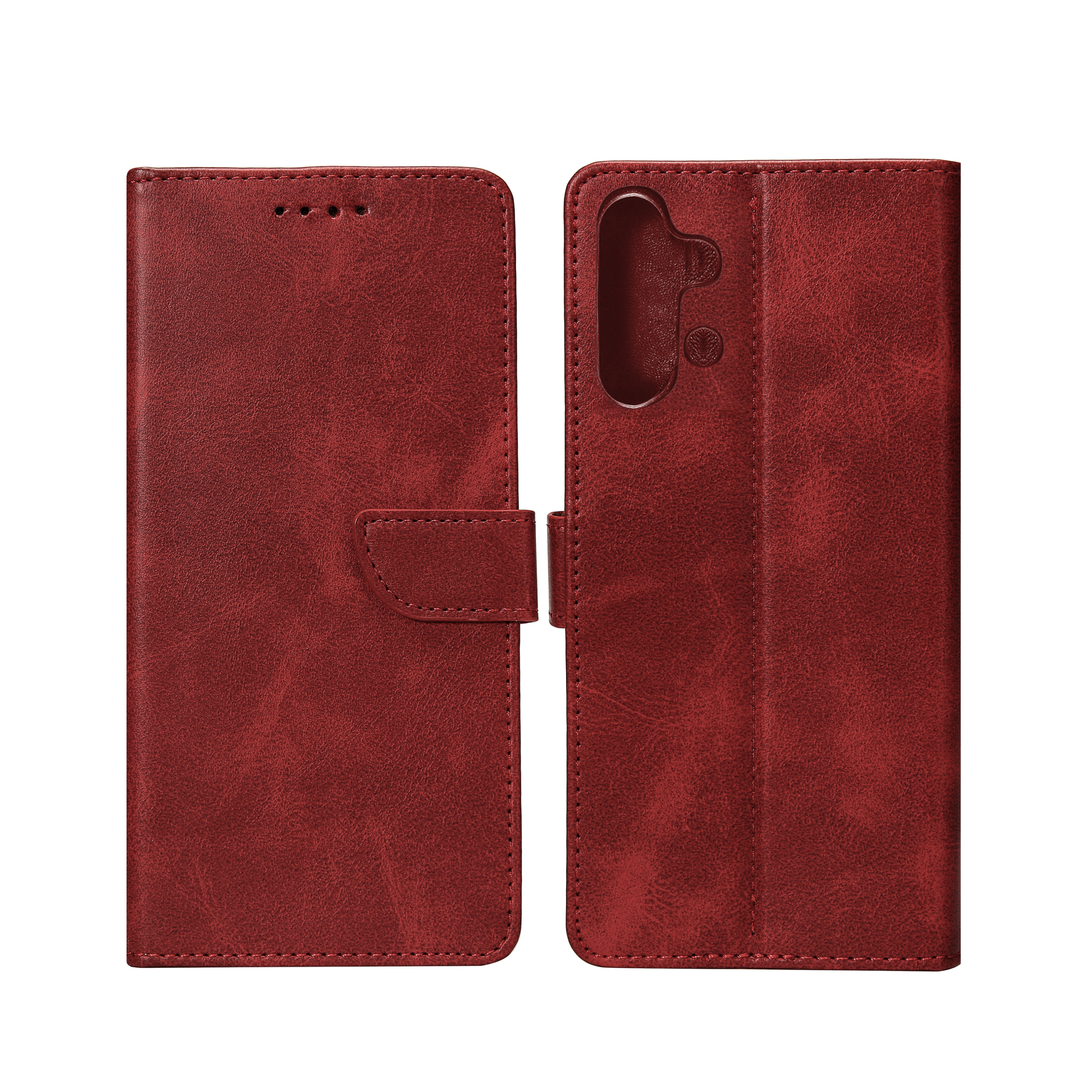 Rixus Buchhülle für Samsung Galaxy A32 5G Dark Red – Bild 3