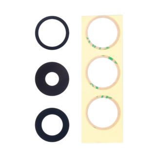 Für Apple iPhone 14 Pro, iPhone 14 Pro Max Kameraglas Set Black OEM