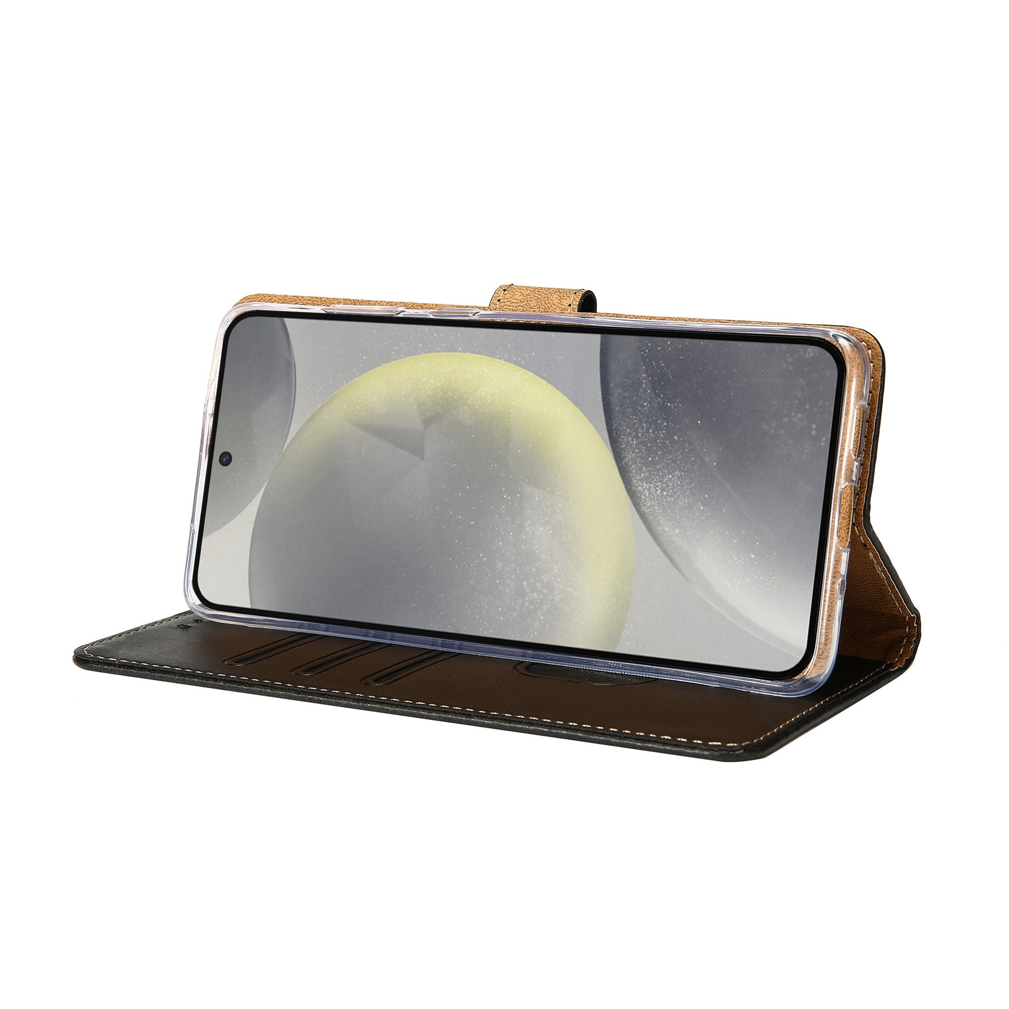Rixus Buchhülle für Samsung Galaxy S24 Plus, S25 Plus Black – Bild 6