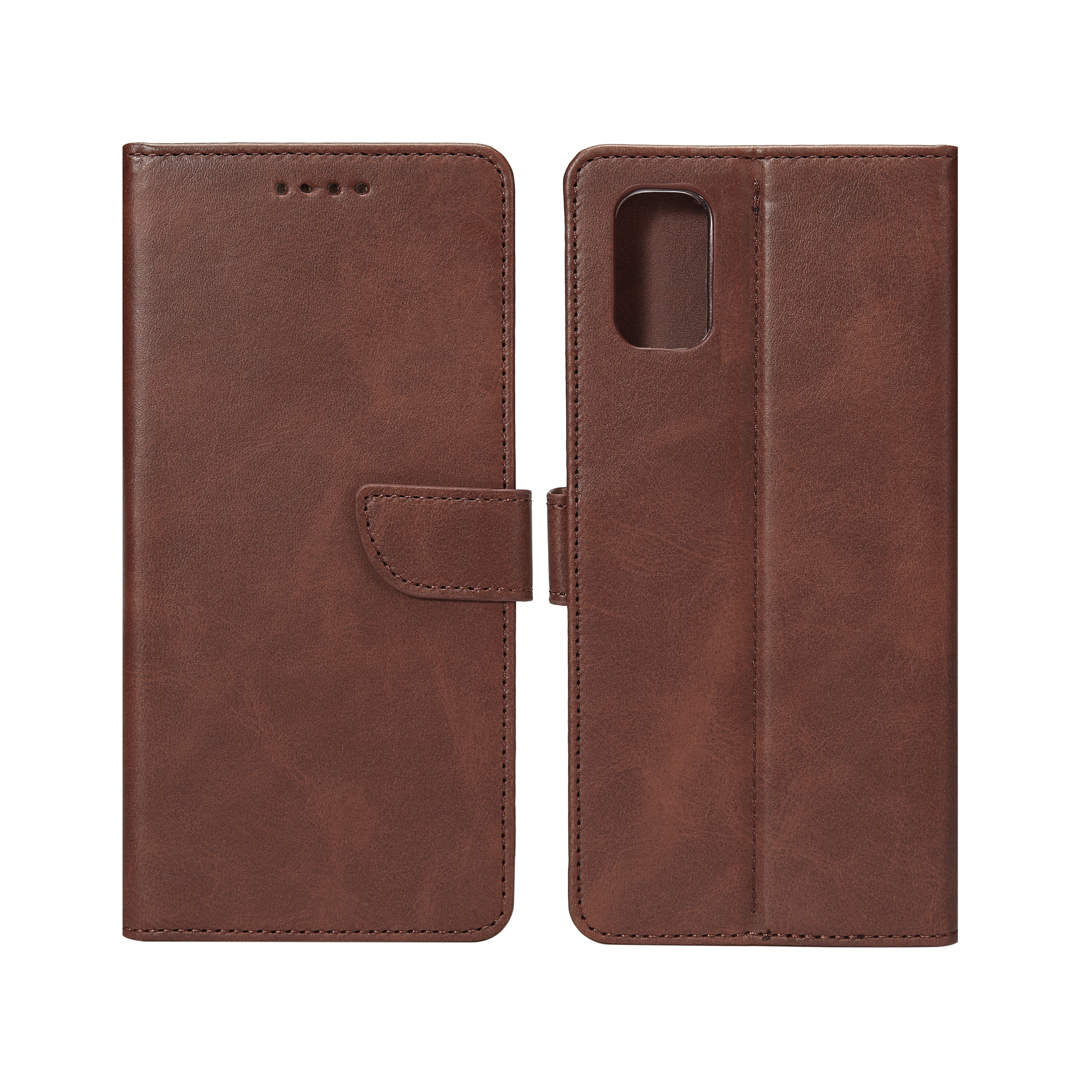 Rixus Buchhülle für Samsung Galaxy S24 Plus, S25 Plus Brown – Bild 3