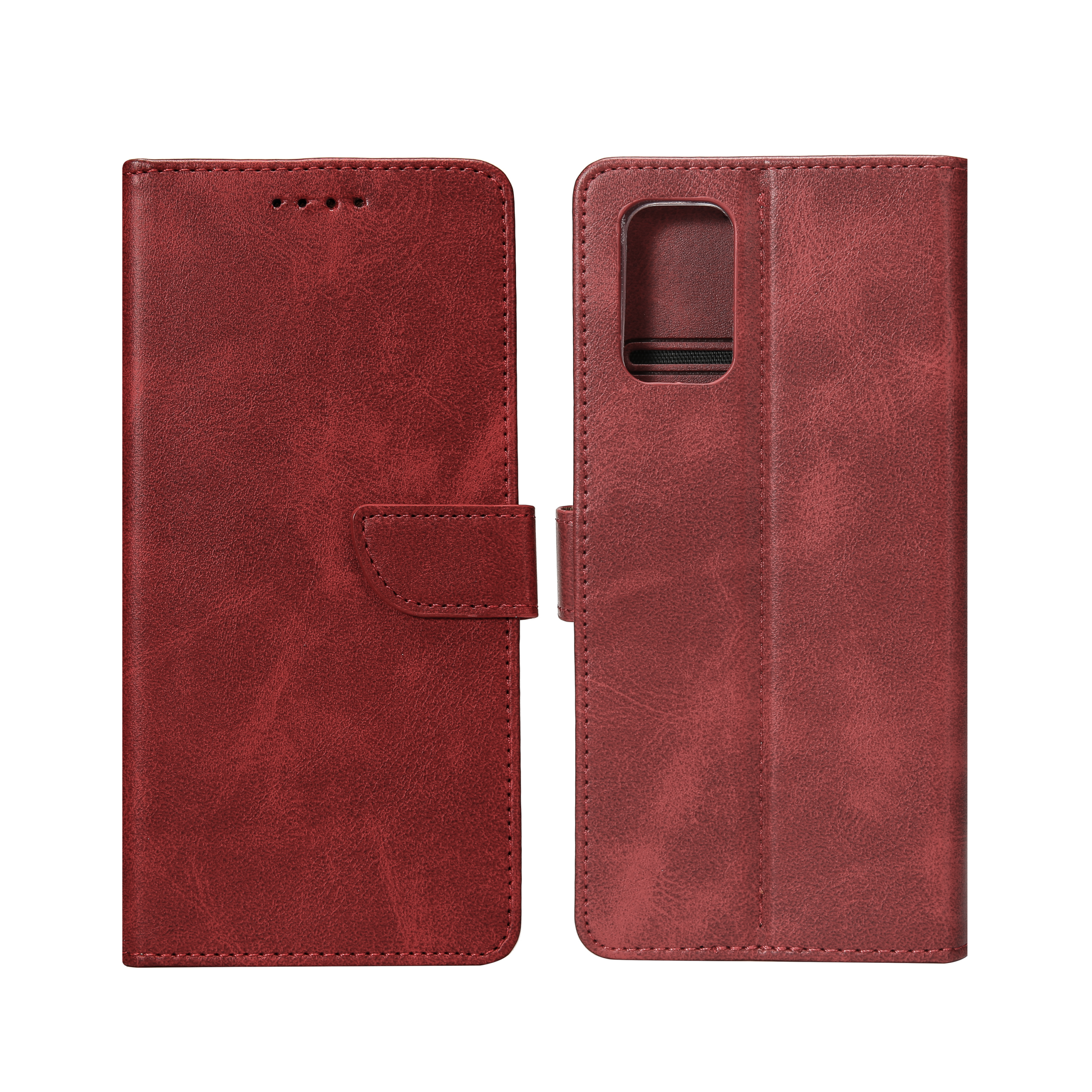 Rixus Buchhülle für Samsung Galaxy A51 4G, A51 5G Dark Red – Bild 3
