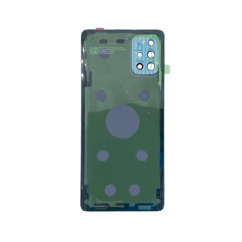 Samsung Galaxy A71 A715F Akkudeckel mit Linse Prism Crush Blue OEM – Bild 2