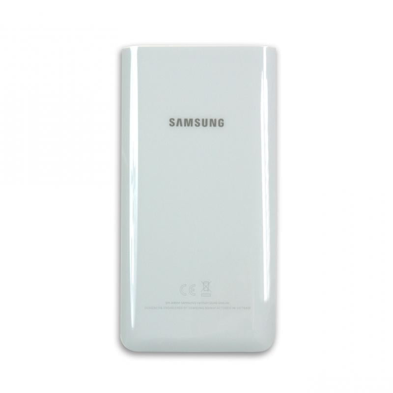 Samsung Galaxy A80 A805F Akkudeckel ohne Linse Ghost White OEM