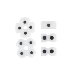 für Sony Playstation 4 Controller Taste Rubber Set Black OEM (5er-Pack)