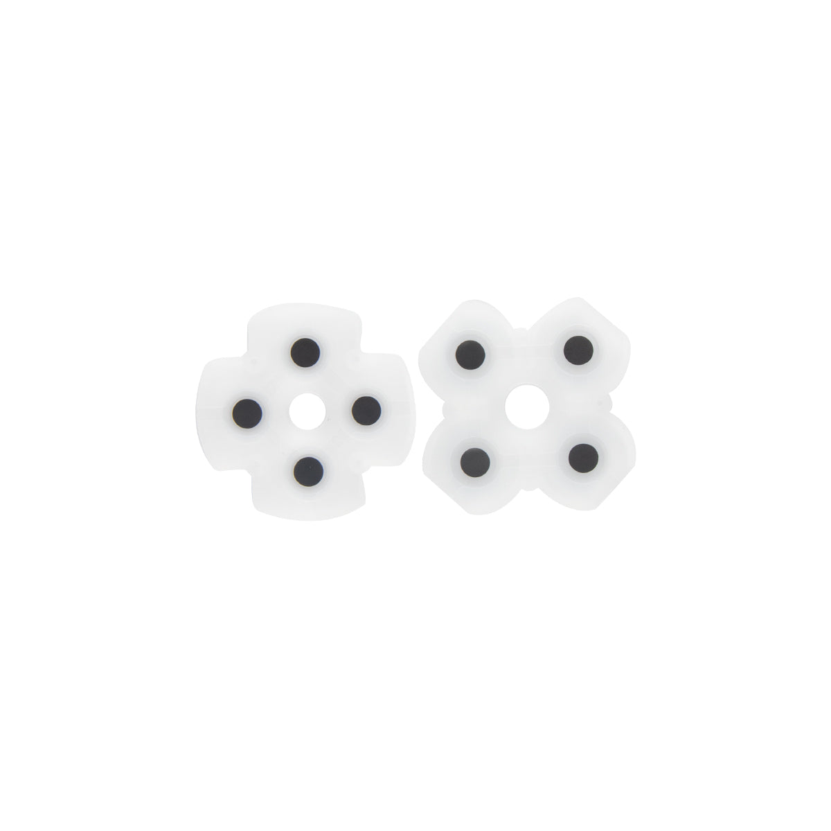für Sony Playstation 4 Controller Taste Rubber Set Black OEM (5er-Pack) – Bild 2
