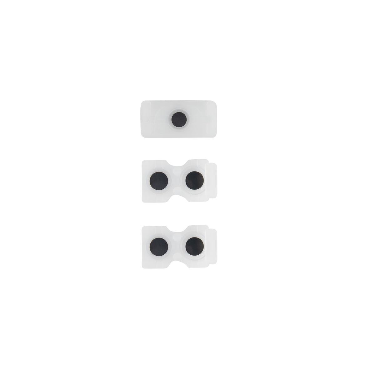 für Sony Playstation 4 Controller Taste Rubber Set Black OEM (5er-Pack) – Bild 3