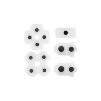 für Sony Playstation 4 Controller Taste Rubber Set (JDM-030) Black OEM