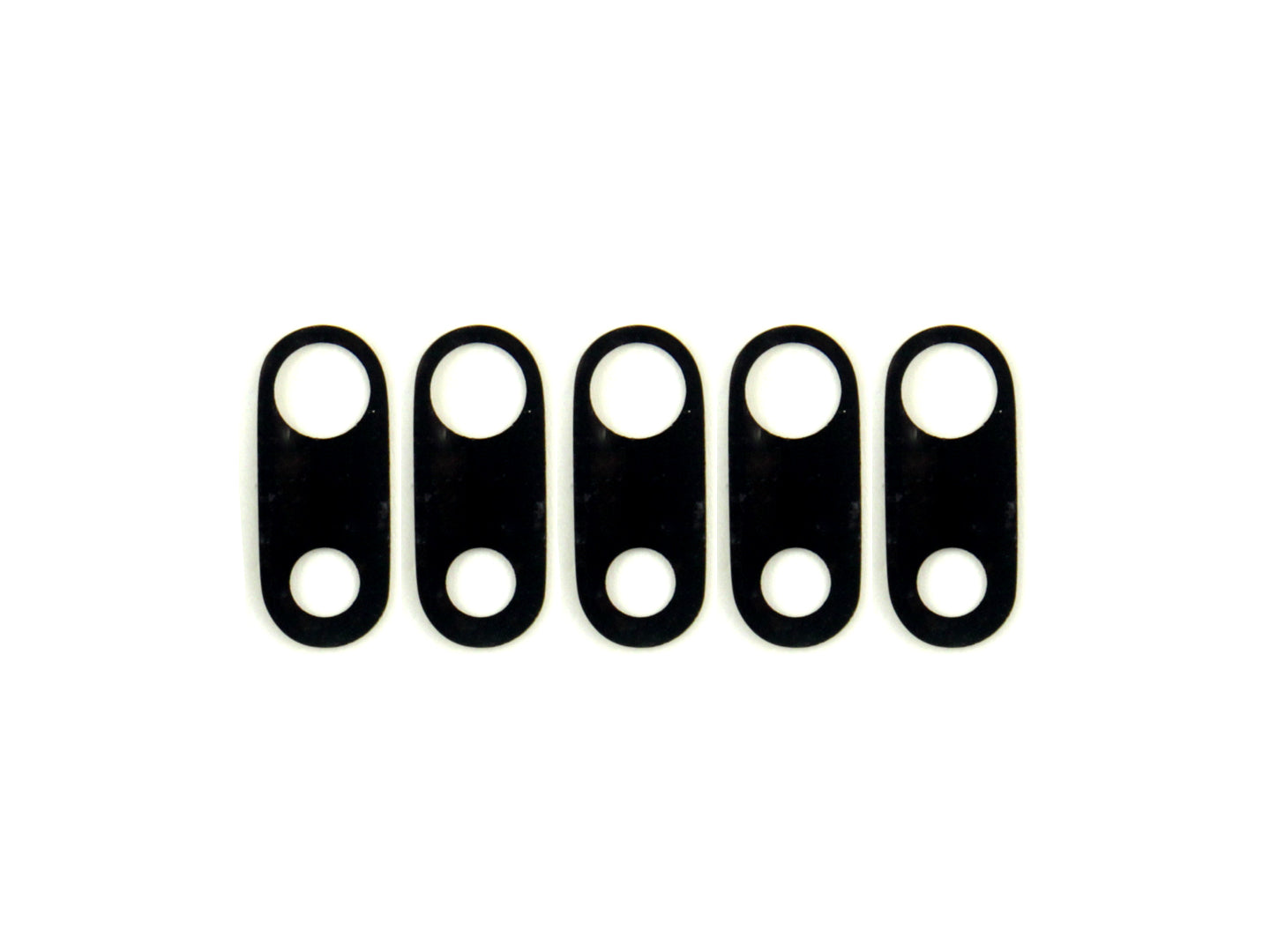Für Apple iPhone 7 Plus, iPhone 8 Plus Kameraglas Set Black OEM (5er-Pack)