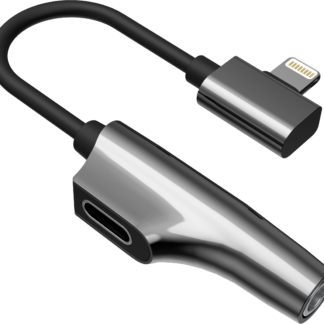 Rixus RXL07 Adapter Charge und Audio Kabel für Lightning Anschluss
