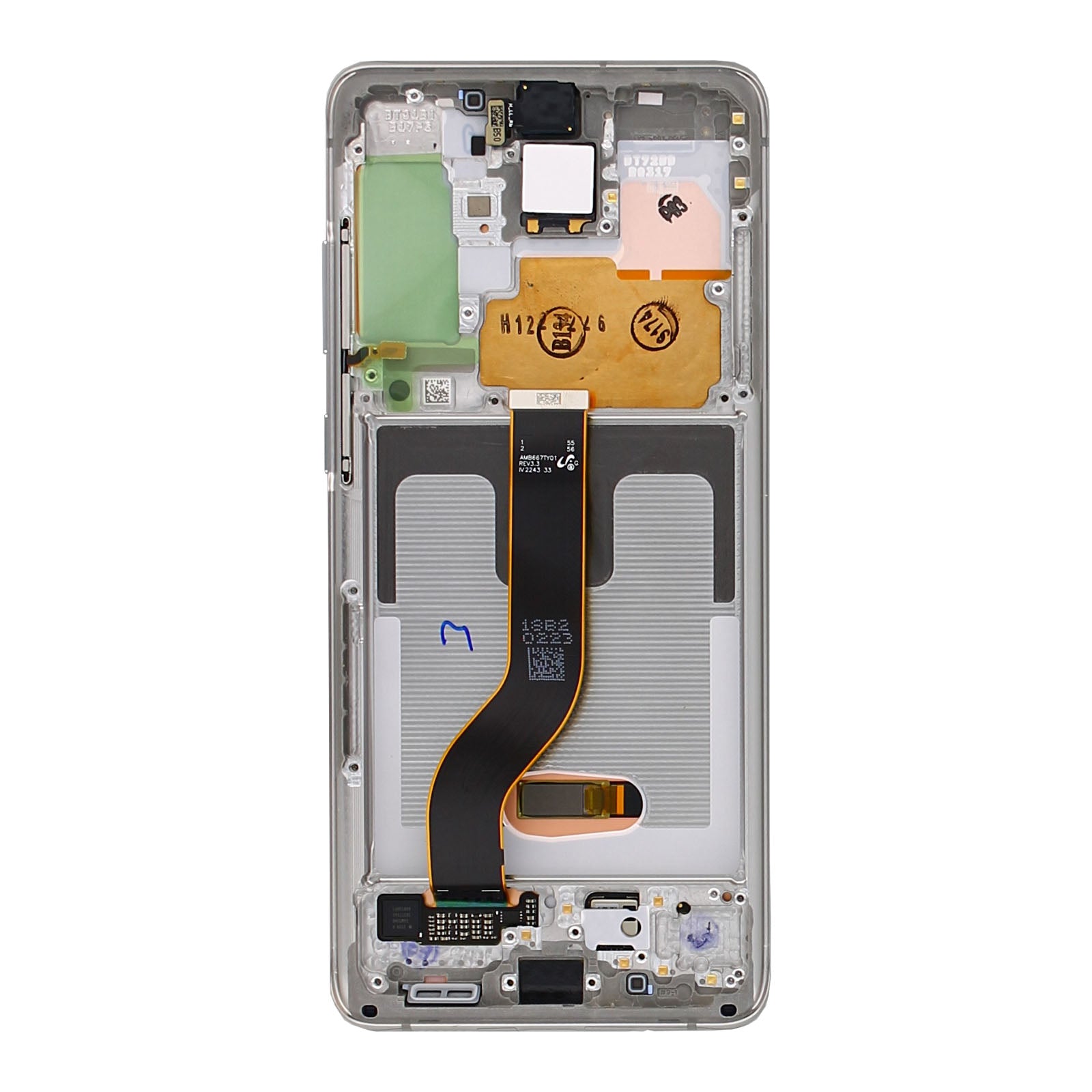 Samsung S20 Plus/5G G985F/G986F Original Service Pack Display Rahmen Cloud White – Bild 3
