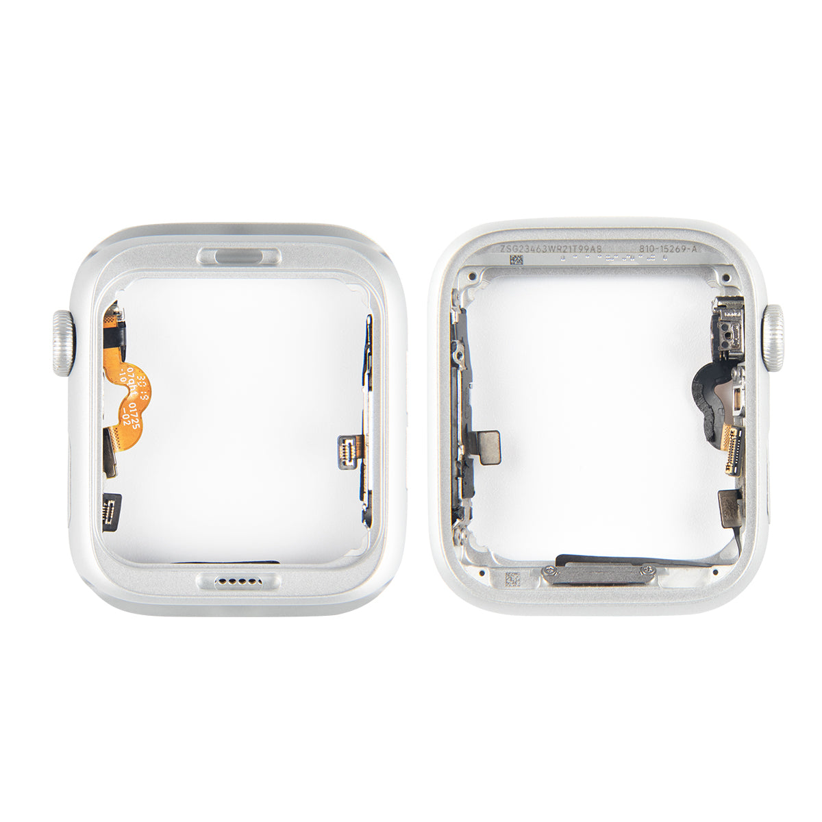 Für Apple Watch Series 5 (44mm) GPS Middle Rahmen Silver kompatibel – Bild 3