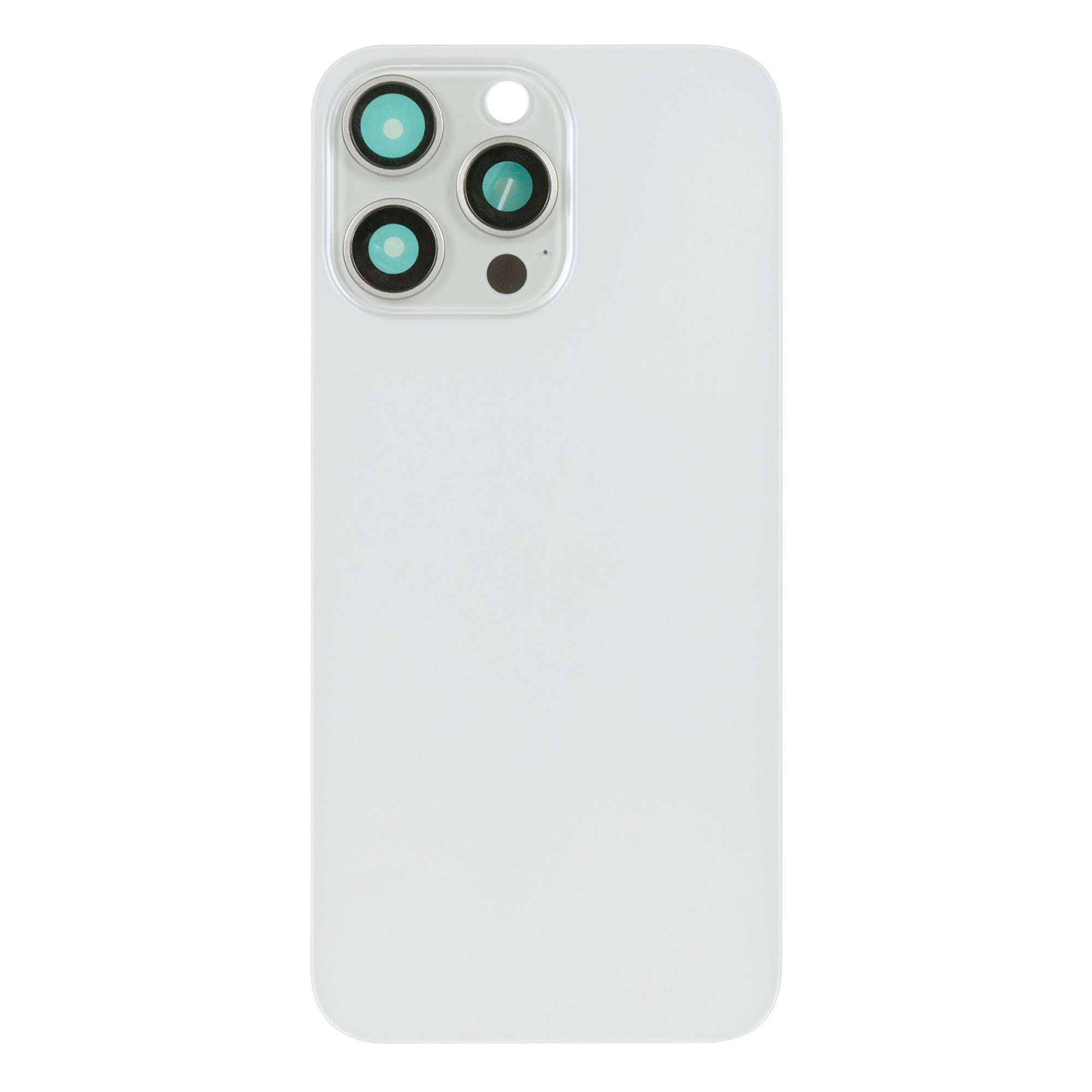 Für Apple iPhone 15 Pro Max kompatibel Rückglas ohne NFC mit großem Kamerarahmen, Farbe wählbar – Bild 2