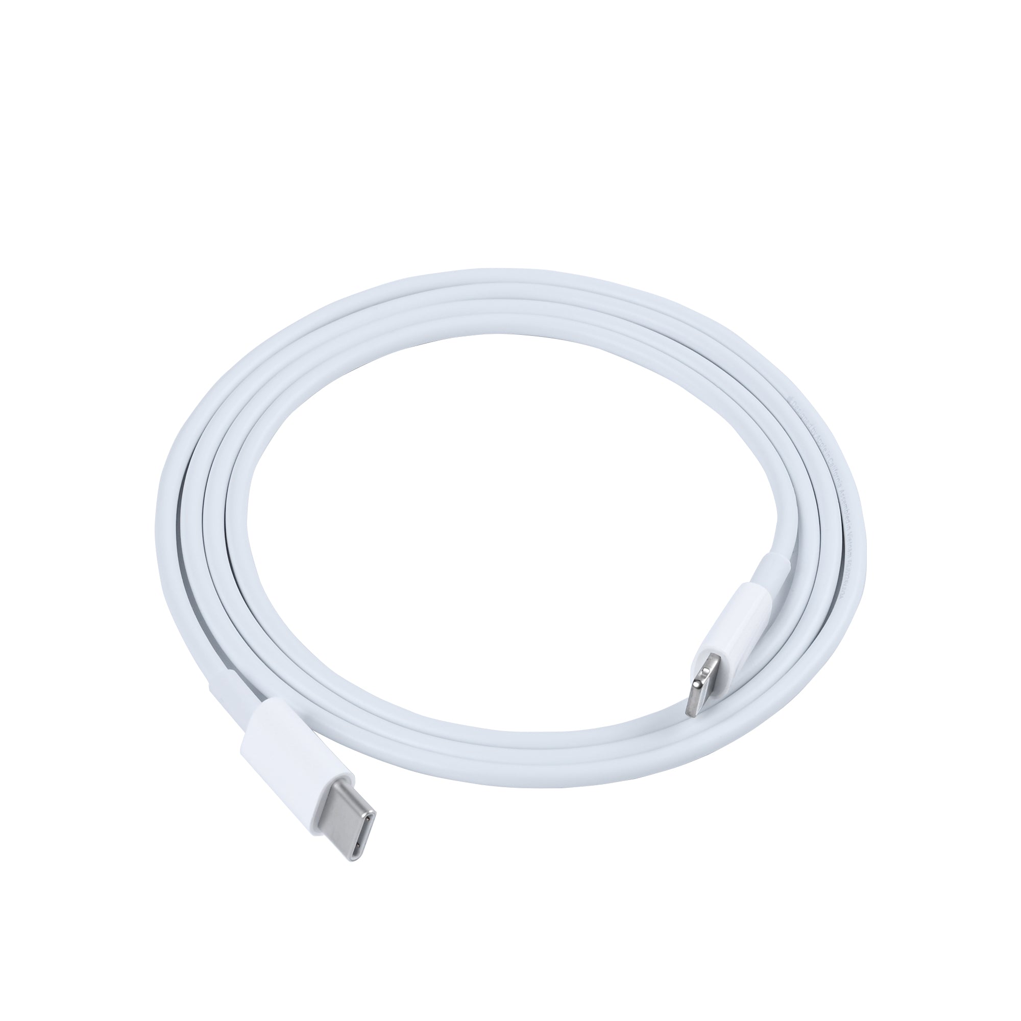 Für Apple USB-C To Lightning Datenkabel 100cm A+ White Bulk – Bild 2