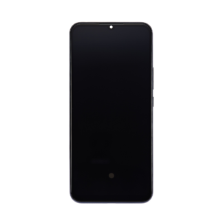 Original OEM Display für Xiaomi Mi 10 Lite 5G mit Rahmen Cosmic Grey