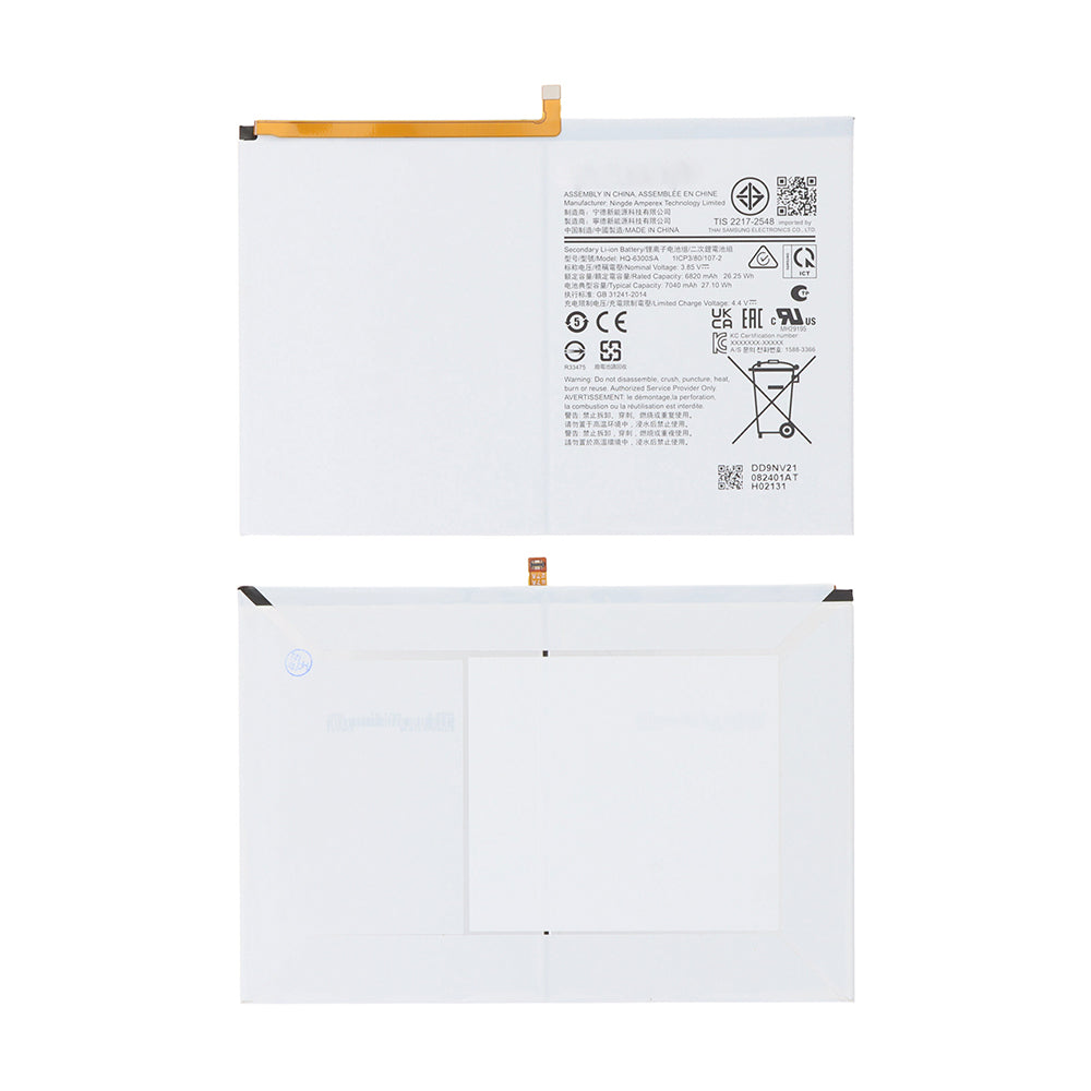 Samsung Galaxy Tab A8 10.5 inch (2021) X200, X205 Akku HQ-6300SA OEM – Bild 3