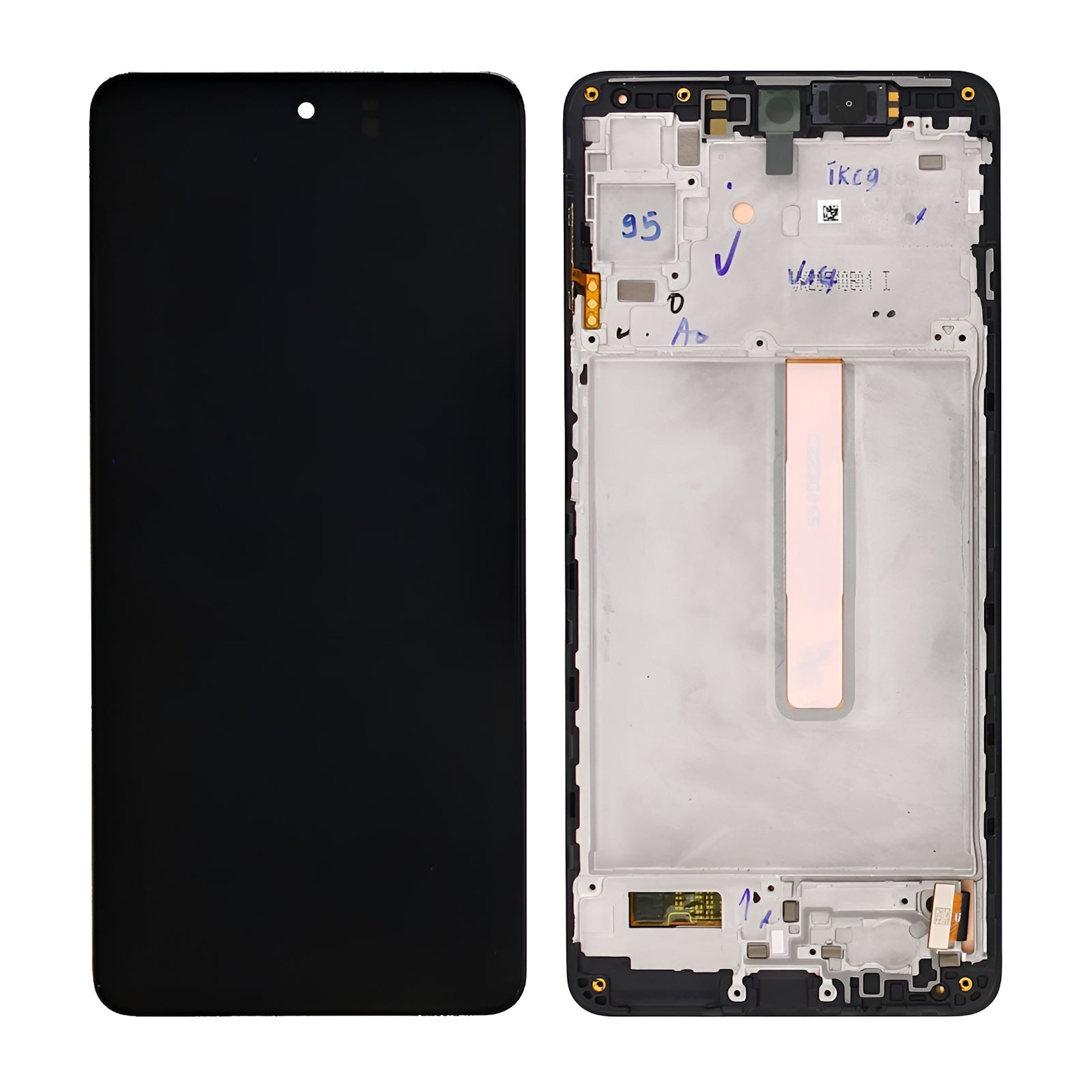 Samsung Original Service Pack Display Galaxy M53 M536B mit Rahmen Black – Bild 4