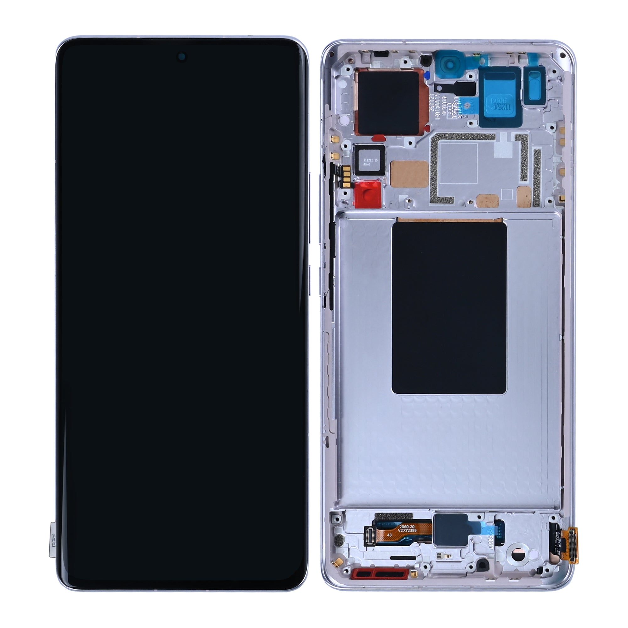 Xiaomi 12 Pro Display und Touchscreen-Digitizer mit Rahmen Purple OEM – Bild 4