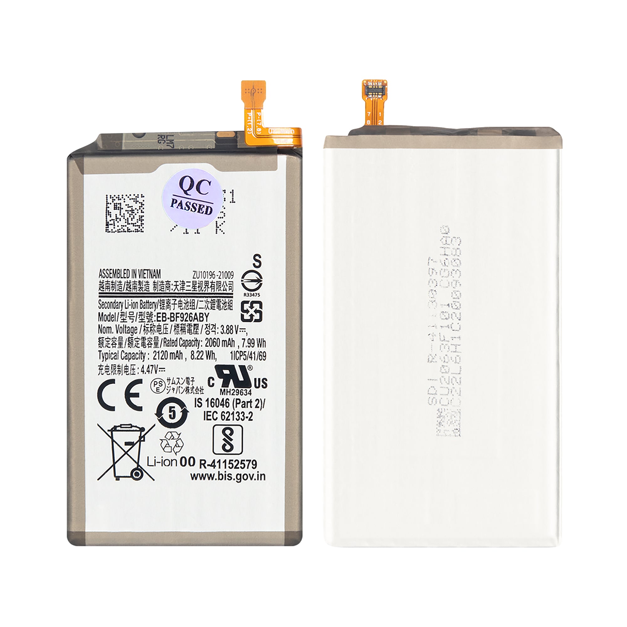 Samsung Galaxy Z Fold3 5G F926B Main Akku EB-BF926ABY OEM – Bild 3