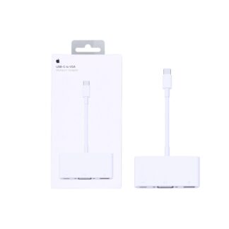 Applde Adapter MJ1L2ZM/A USB-C To Multiport (USB-C, USB-A, VGA) 15cm für Mackbook White